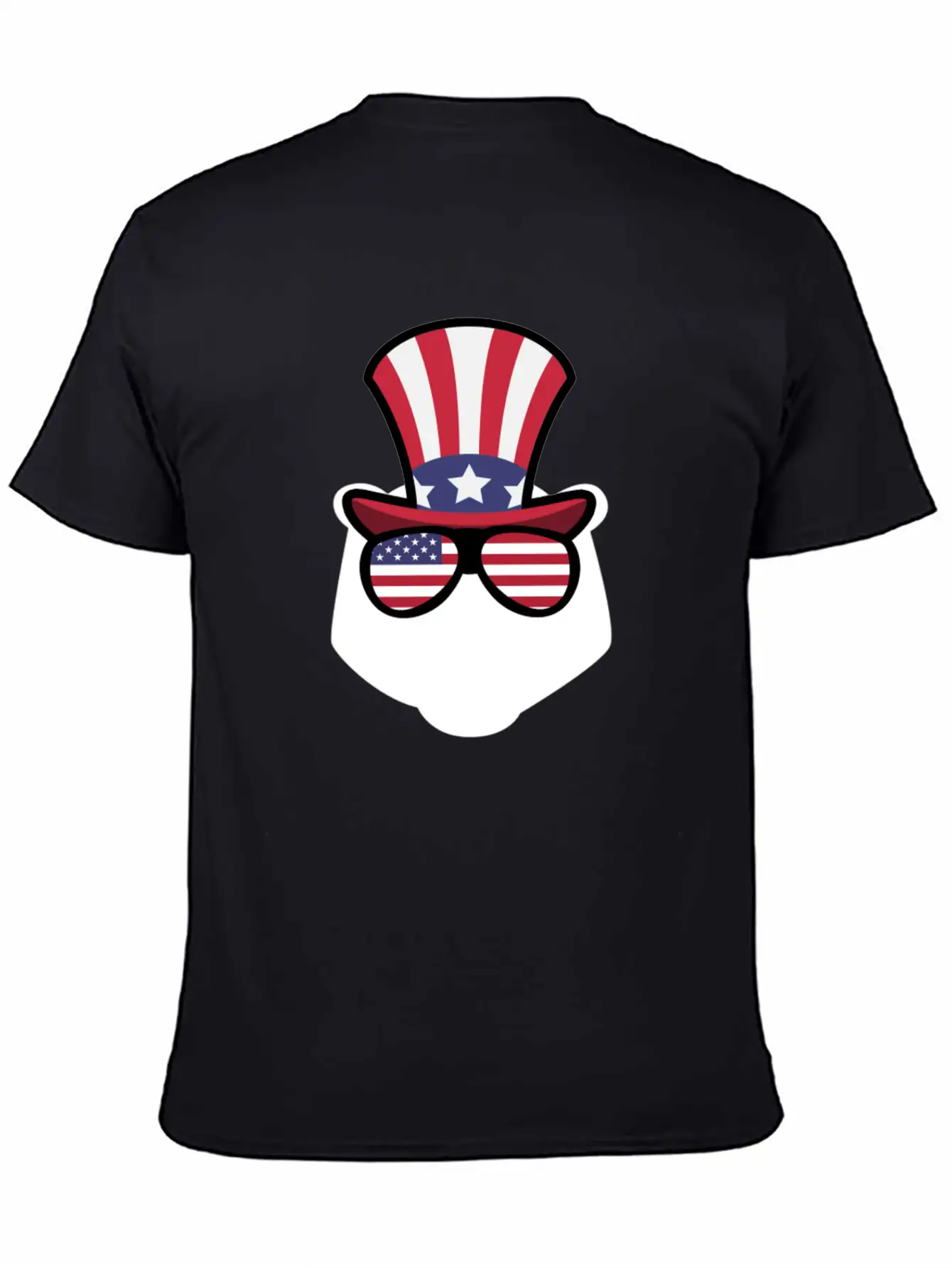 Bear Happy 4th Of July Classic Cotton Tee – Unisex Comfort For Any Season
