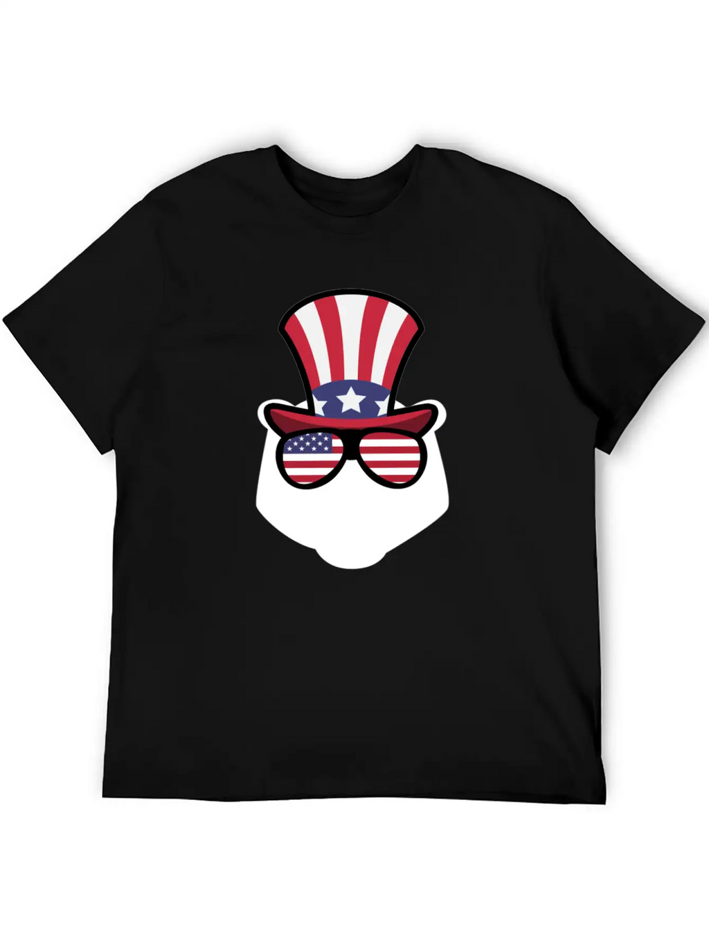 Bear Happy 4th Of July Classic Cotton Tee – Unisex Comfort For Any Season