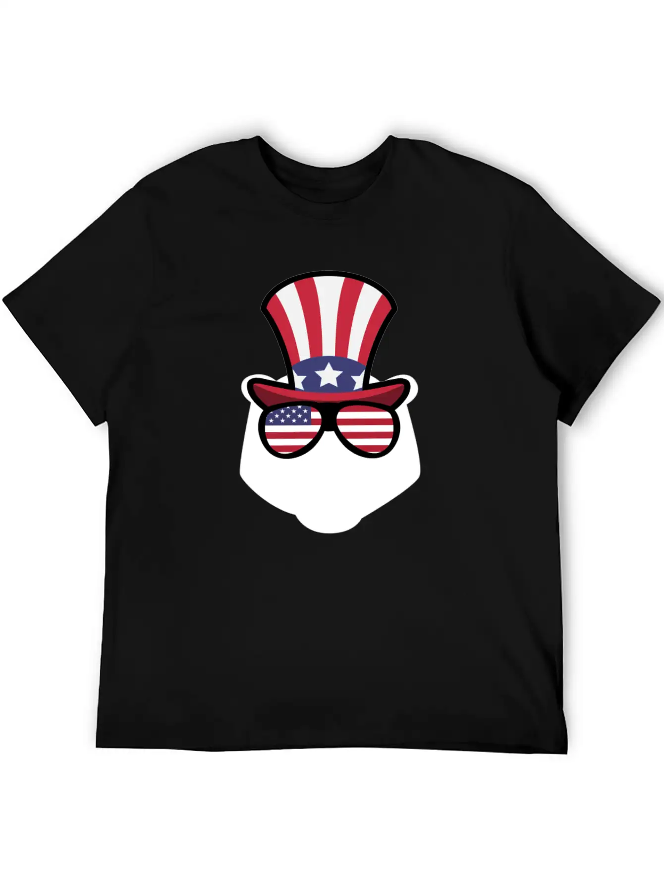 Bear Happy 4th Of July Classic Cotton Tee – Unisex Comfort For Any Season