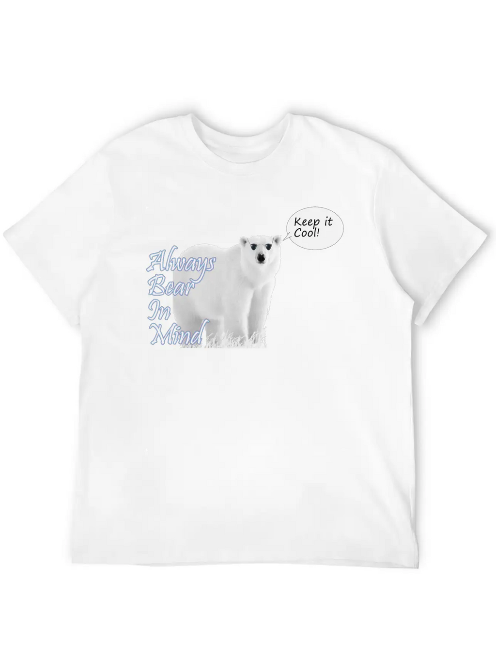 Bear In Mind Relaxed Everyday Tee – Lightweight And Durable Cotton