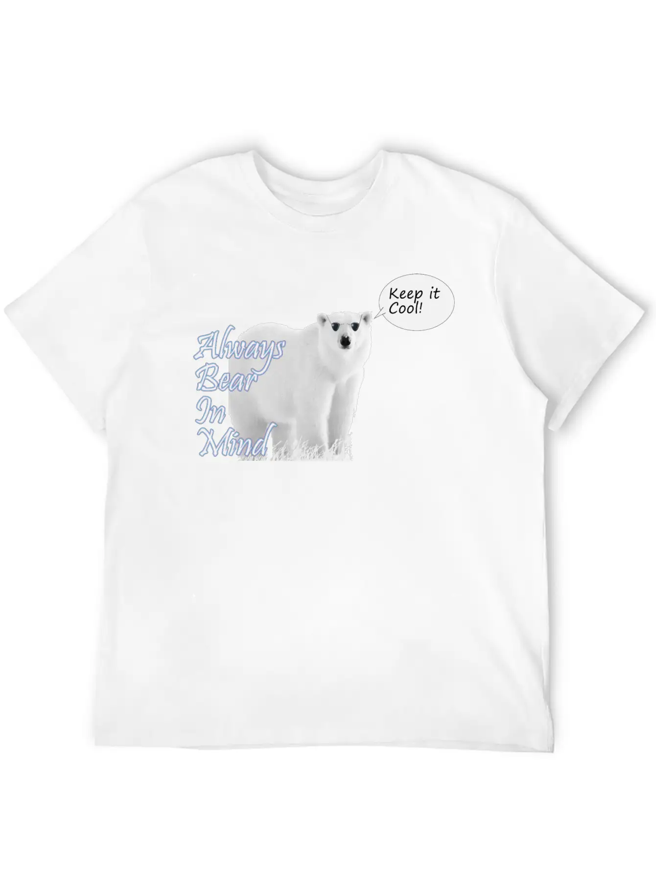 Bear In Mind Relaxed Everyday Tee – Lightweight And Durable Cotton