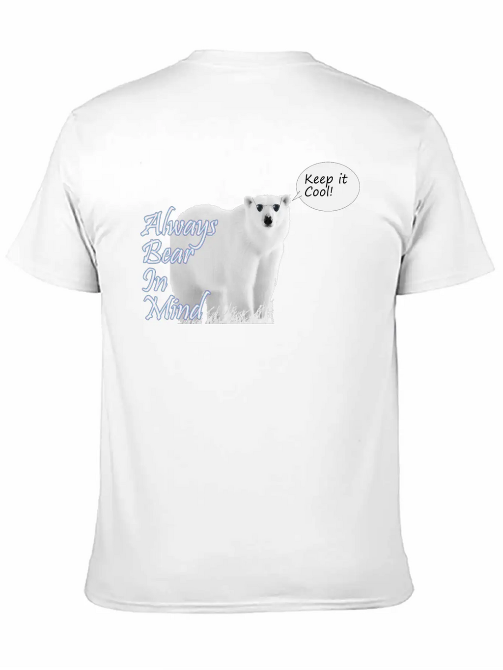 Bear In Mind Relaxed Everyday Tee – Lightweight And Durable Cotton