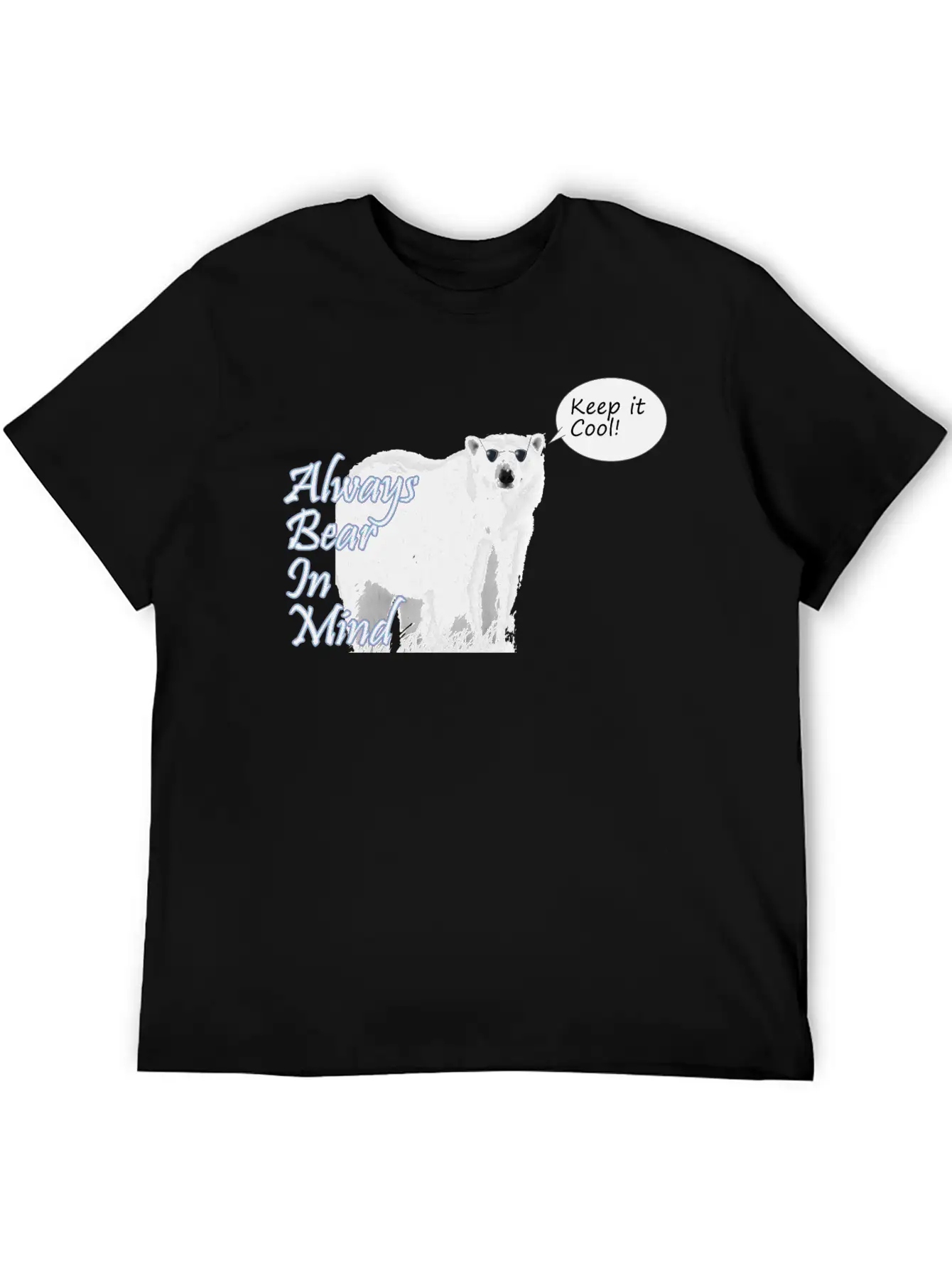 Bear In Mind Relaxed Everyday Tee – Lightweight And Durable Cotton