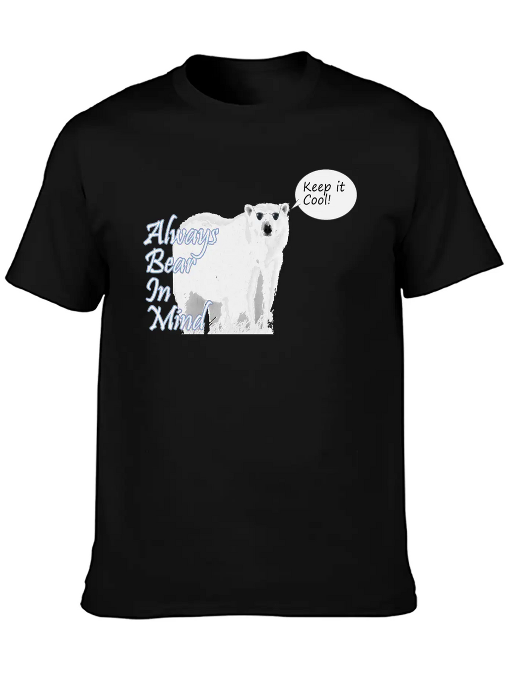 Bear In Mind Relaxed Everyday Tee – Lightweight And Durable Cotton