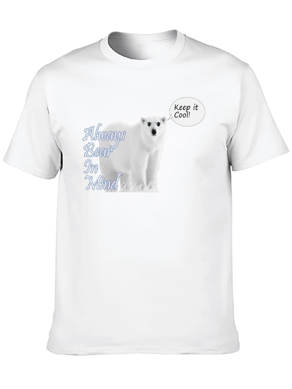 Bear In Mind Relaxed Everyday Tee – Lightweight And Durable Cotton