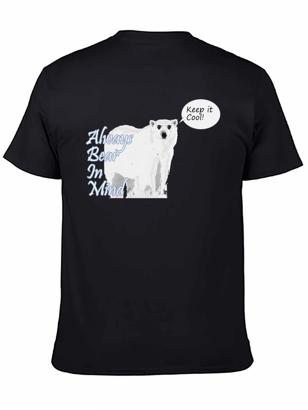 Bear In Mind Relaxed Everyday Tee – Lightweight And Durable Cotton