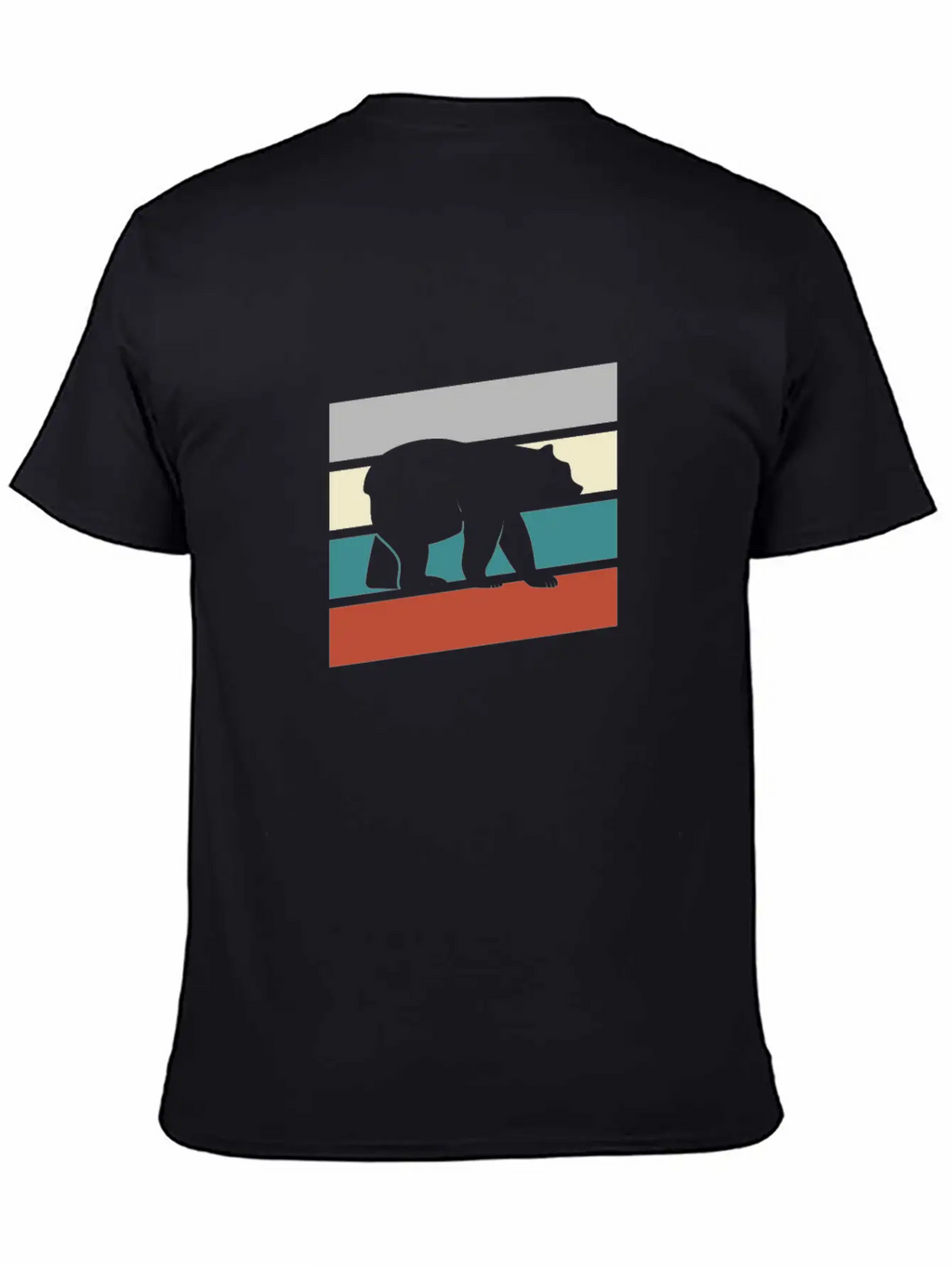 Bear Retro Timeless Short Sleeve Tee – Comfy And Minimalist Design