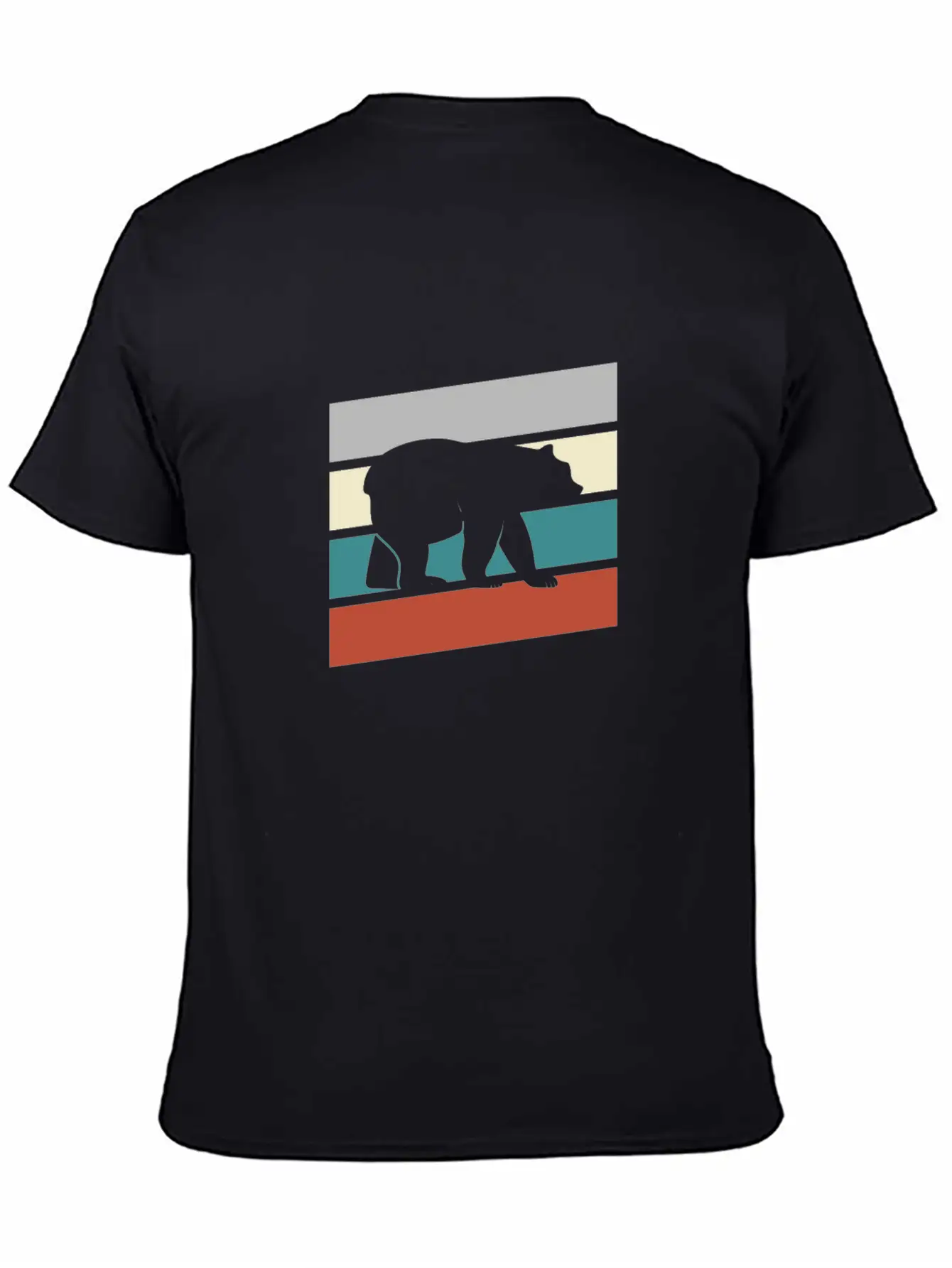 Bear Retro Timeless Short Sleeve Tee – Comfy And Minimalist Design