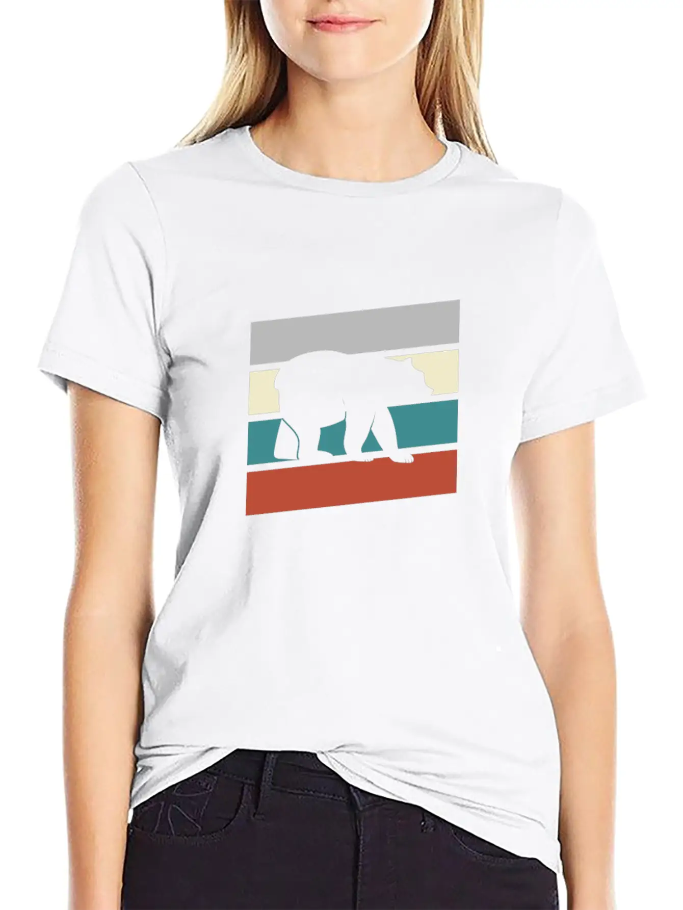 Bear Retro Timeless Short Sleeve Tee – Comfy And Minimalist Design