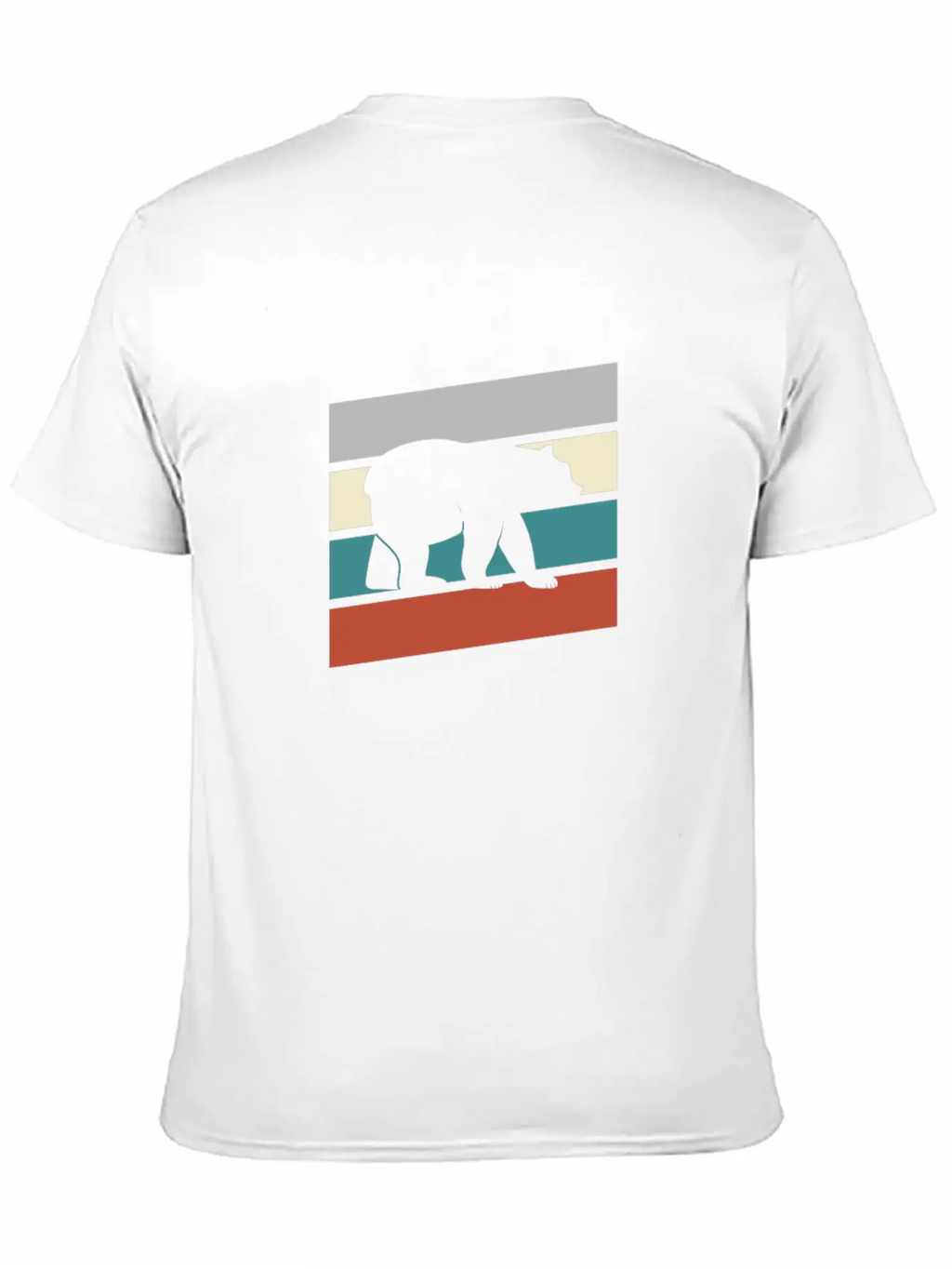 Bear Retro Timeless Short Sleeve Tee – Comfy And Minimalist Design