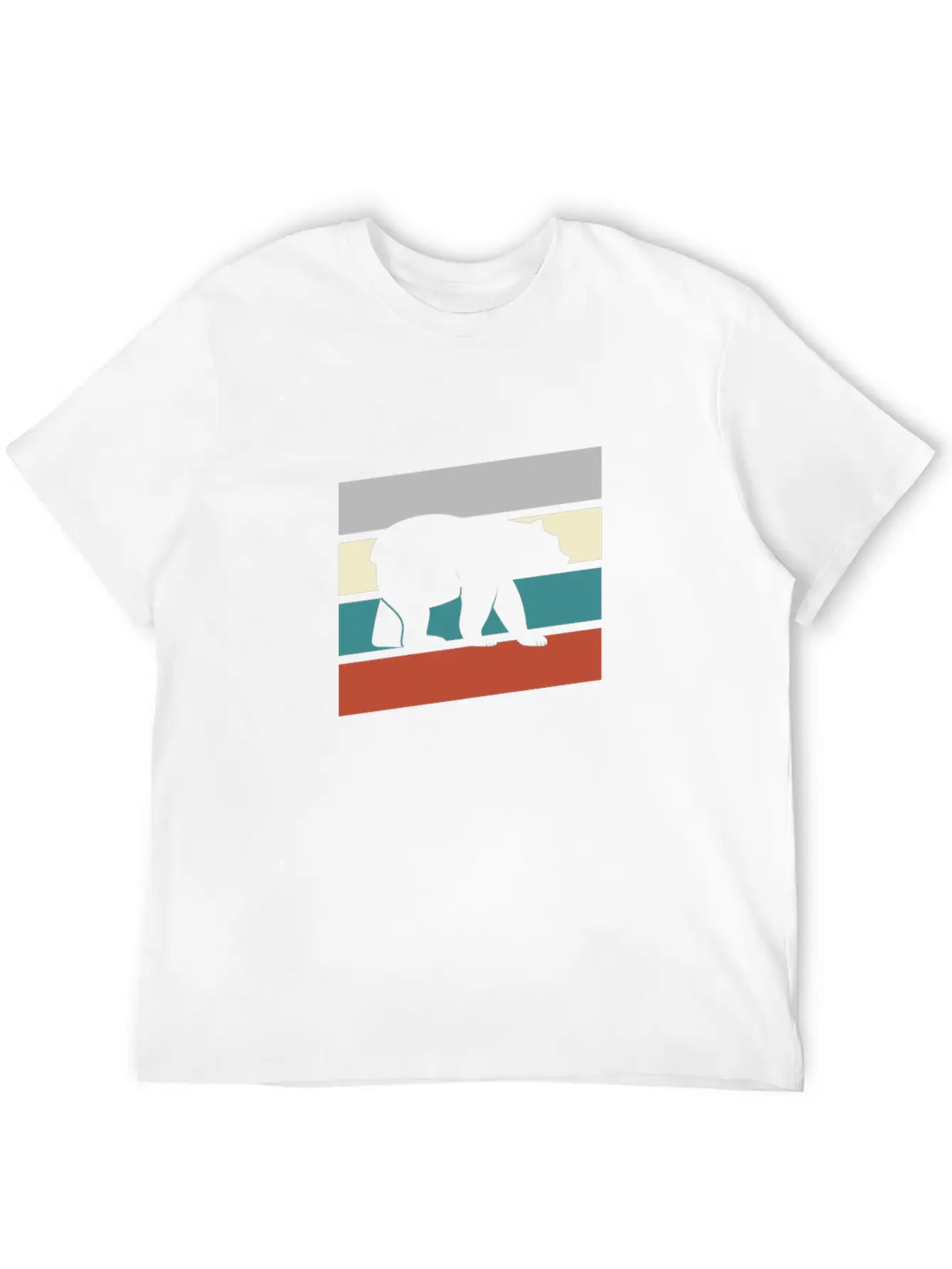 Bear Retro Timeless Short Sleeve Tee – Comfy And Minimalist Design