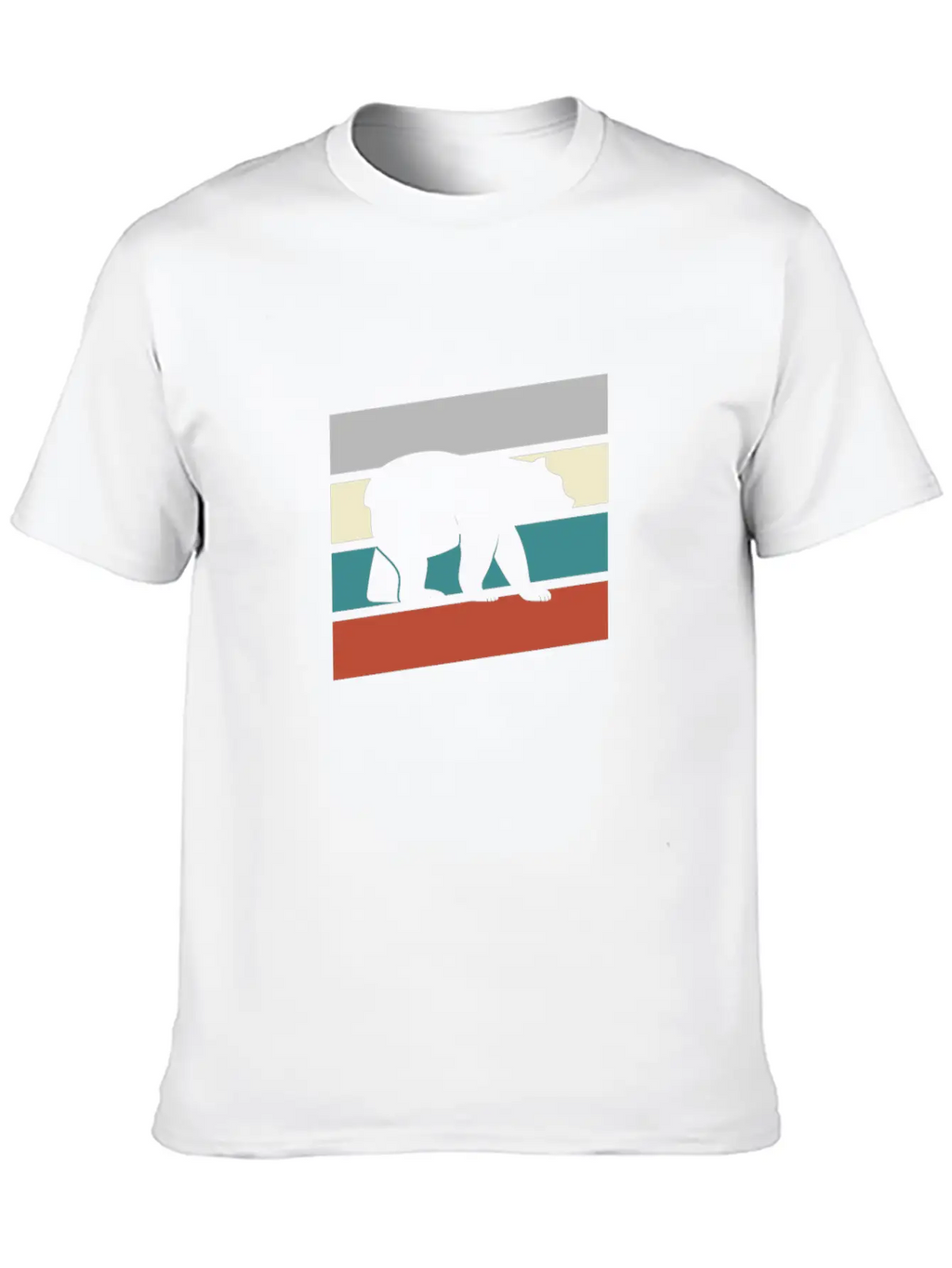 Bear Retro Timeless Short Sleeve Tee – Comfy And Minimalist Design