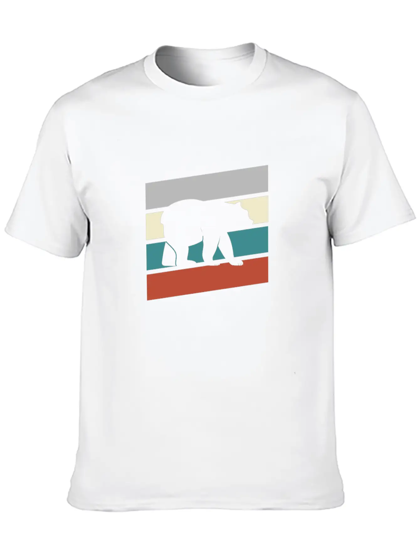 Bear Retro Timeless Short Sleeve Tee – Comfy And Minimalist Design