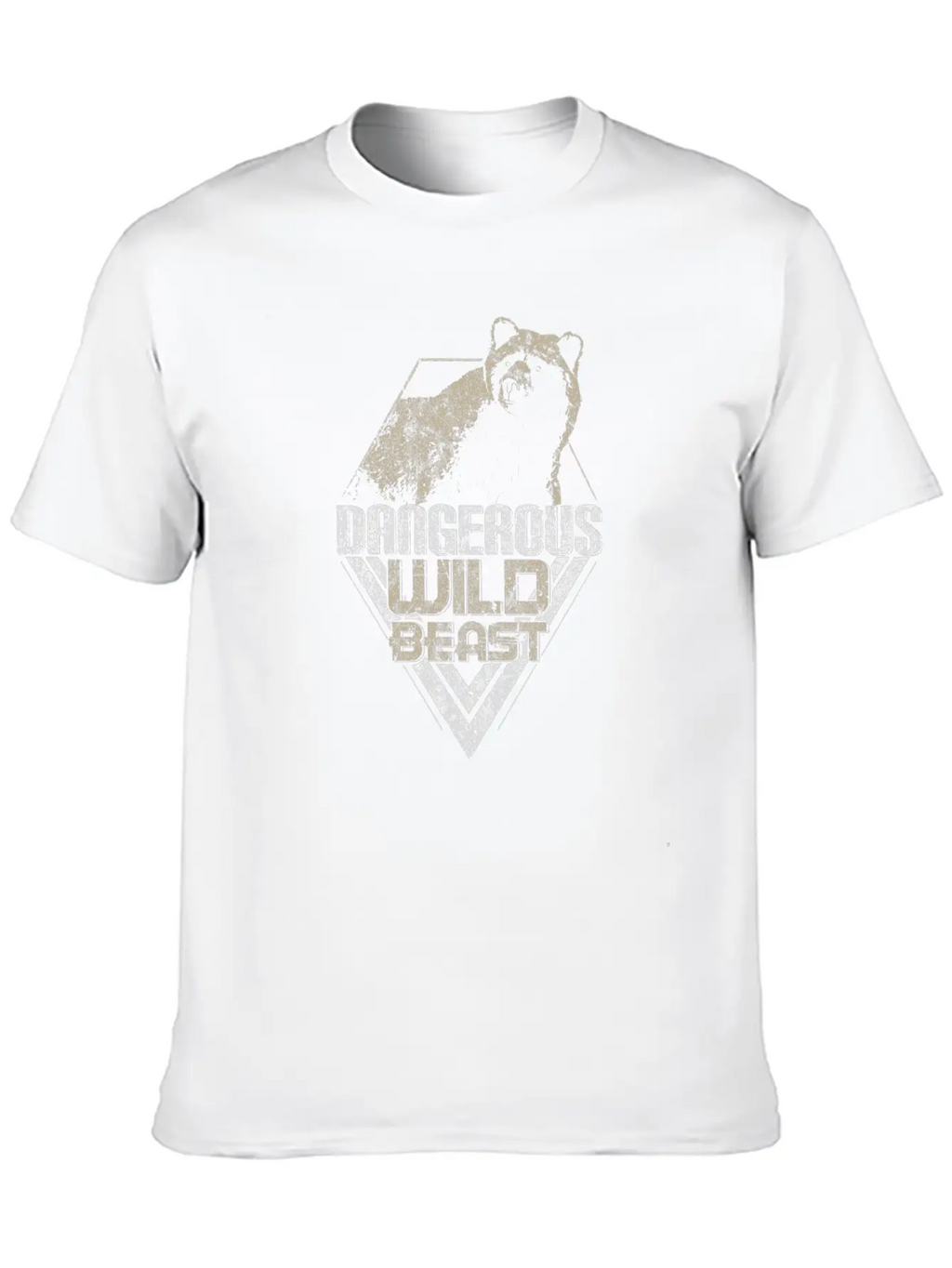 Bear Safari Gift Breathable Soft Cotton T-Shirt – Timeless Casual Look