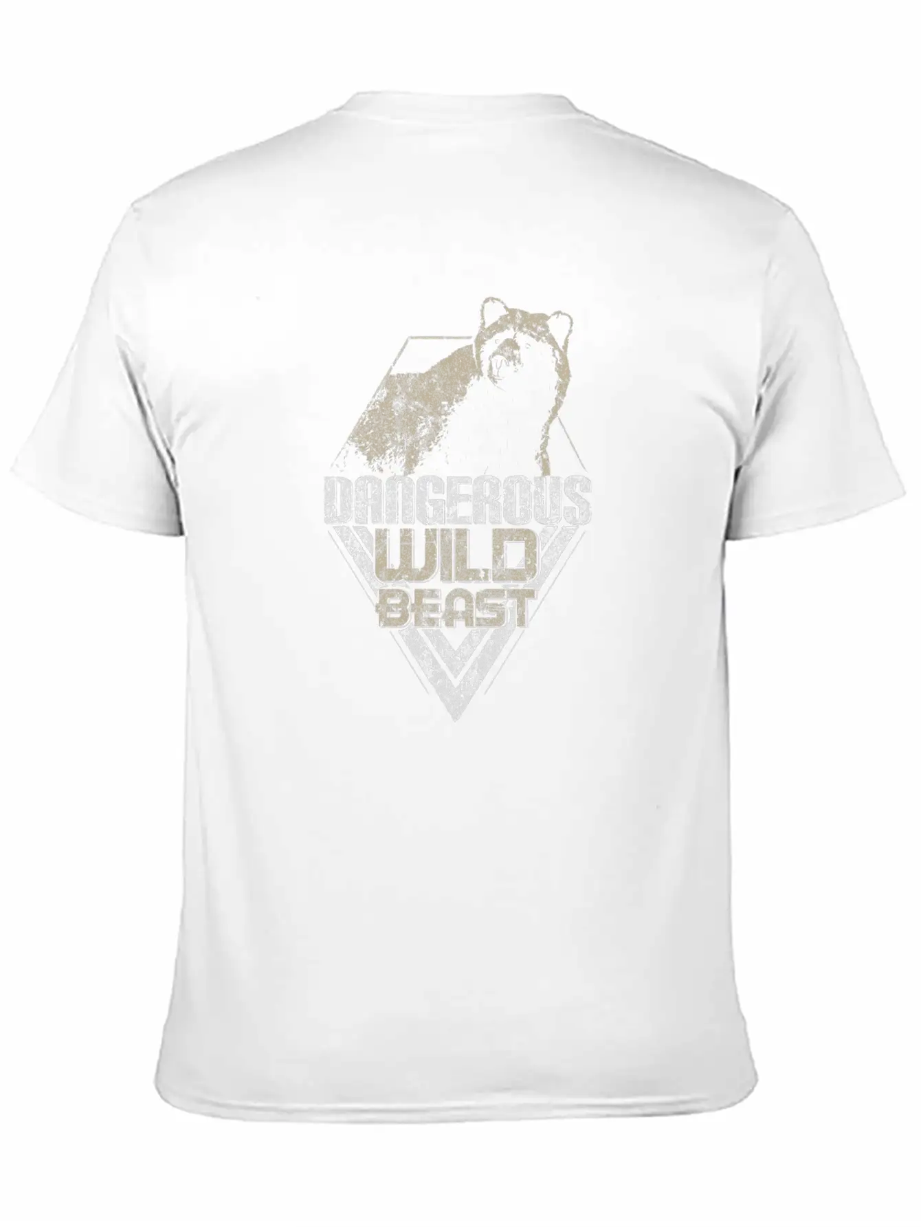 Bear Safari Gift Breathable Soft Cotton T-Shirt – Timeless Casual Look