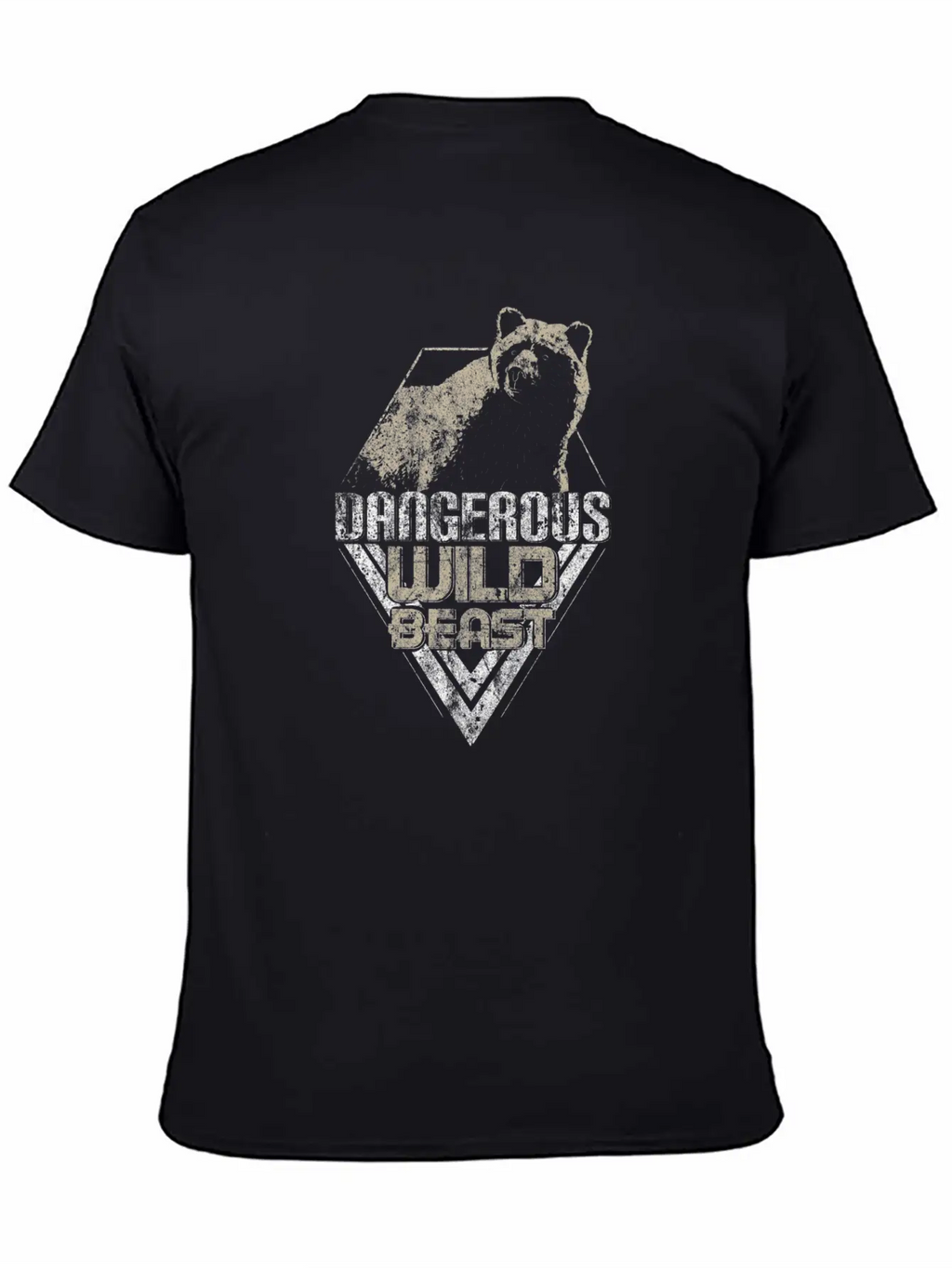 Bear Safari Gift Breathable Soft Cotton T-Shirt – Timeless Casual Look