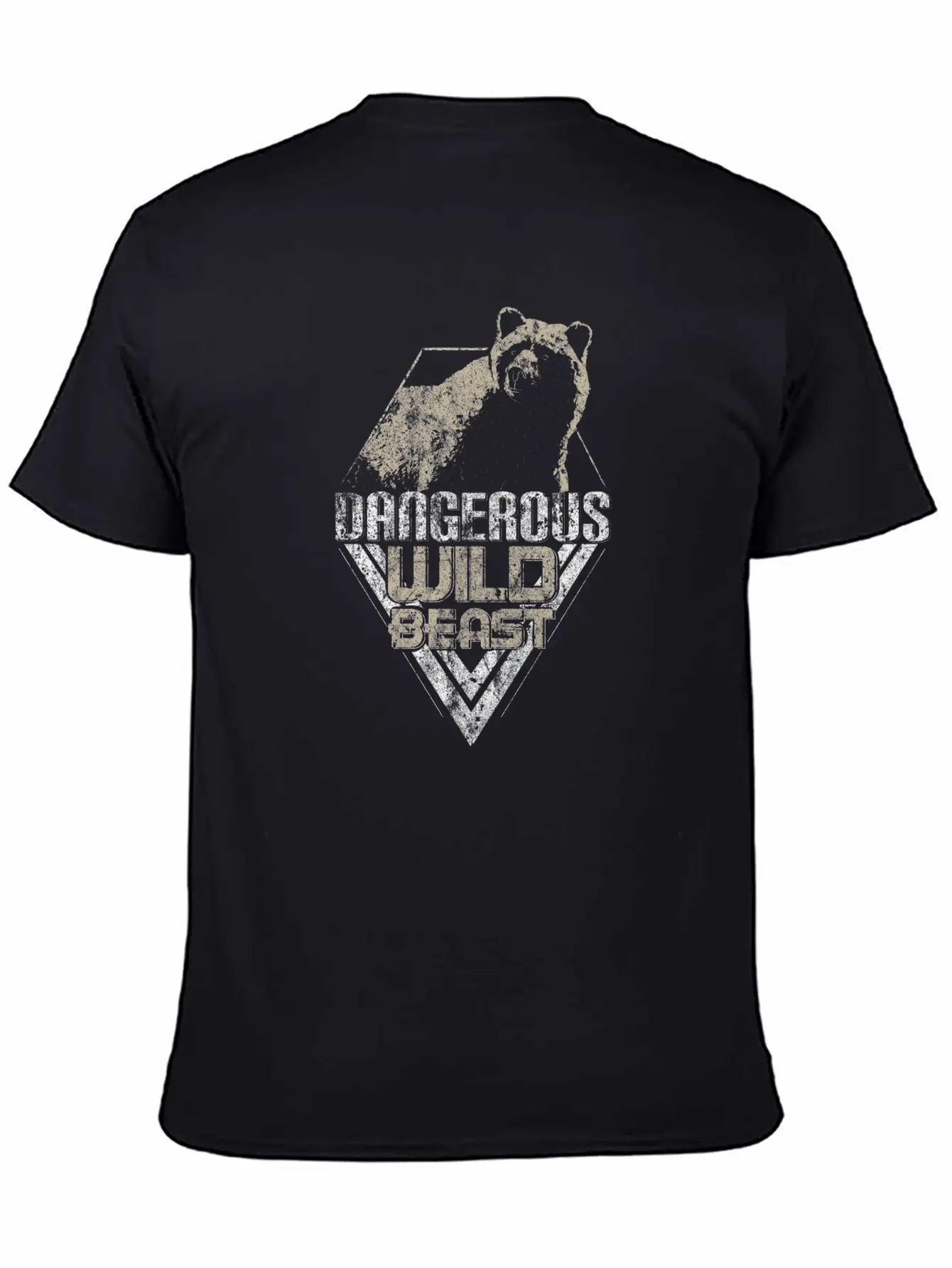 Bear Safari Gift Breathable Soft Cotton T-Shirt – Timeless Casual Look