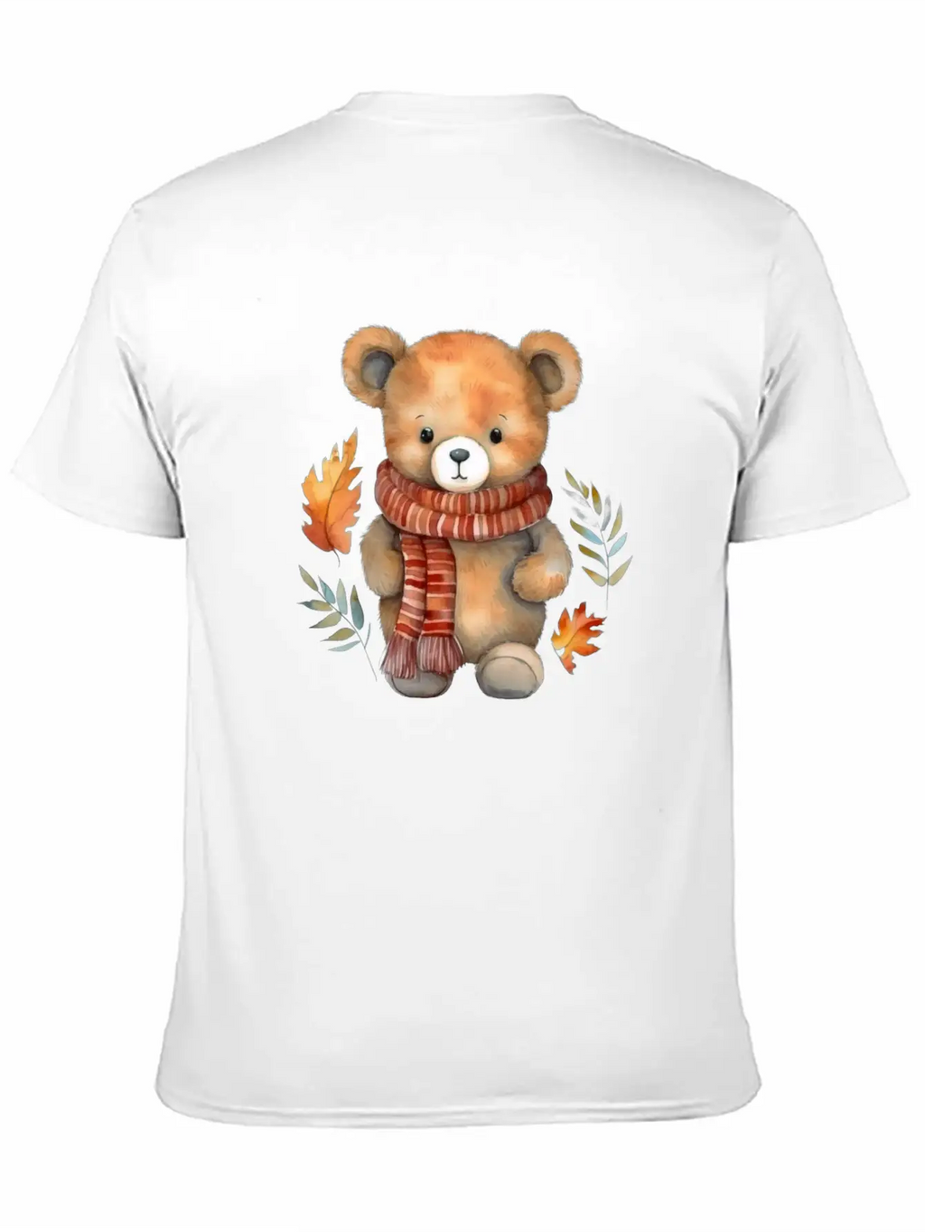 Bear Teddy Autumn Classic Cotton Tee – Unisex Comfort For Any Season