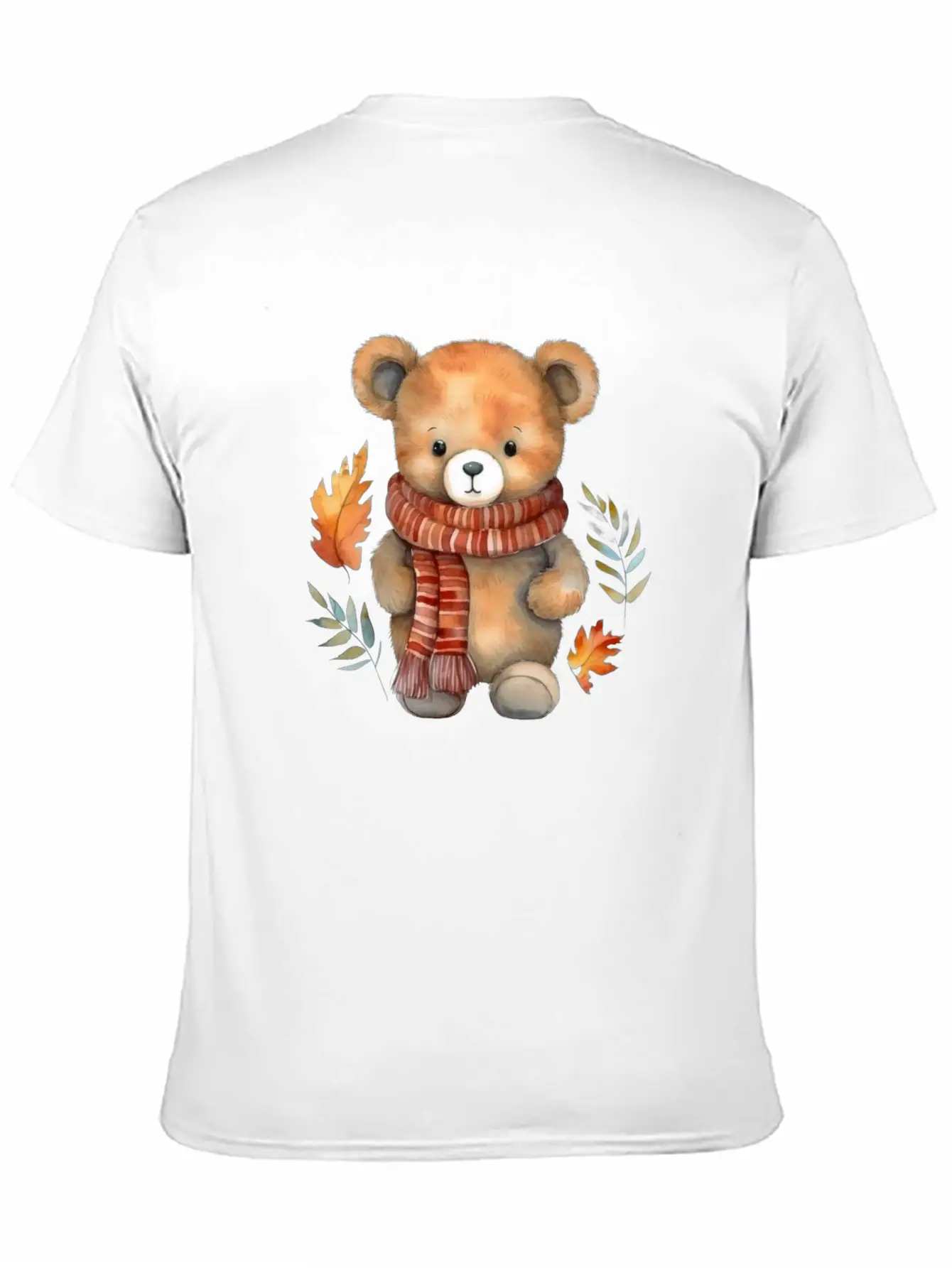 Bear Teddy Autumn Classic Cotton Tee – Unisex Comfort For Any Season