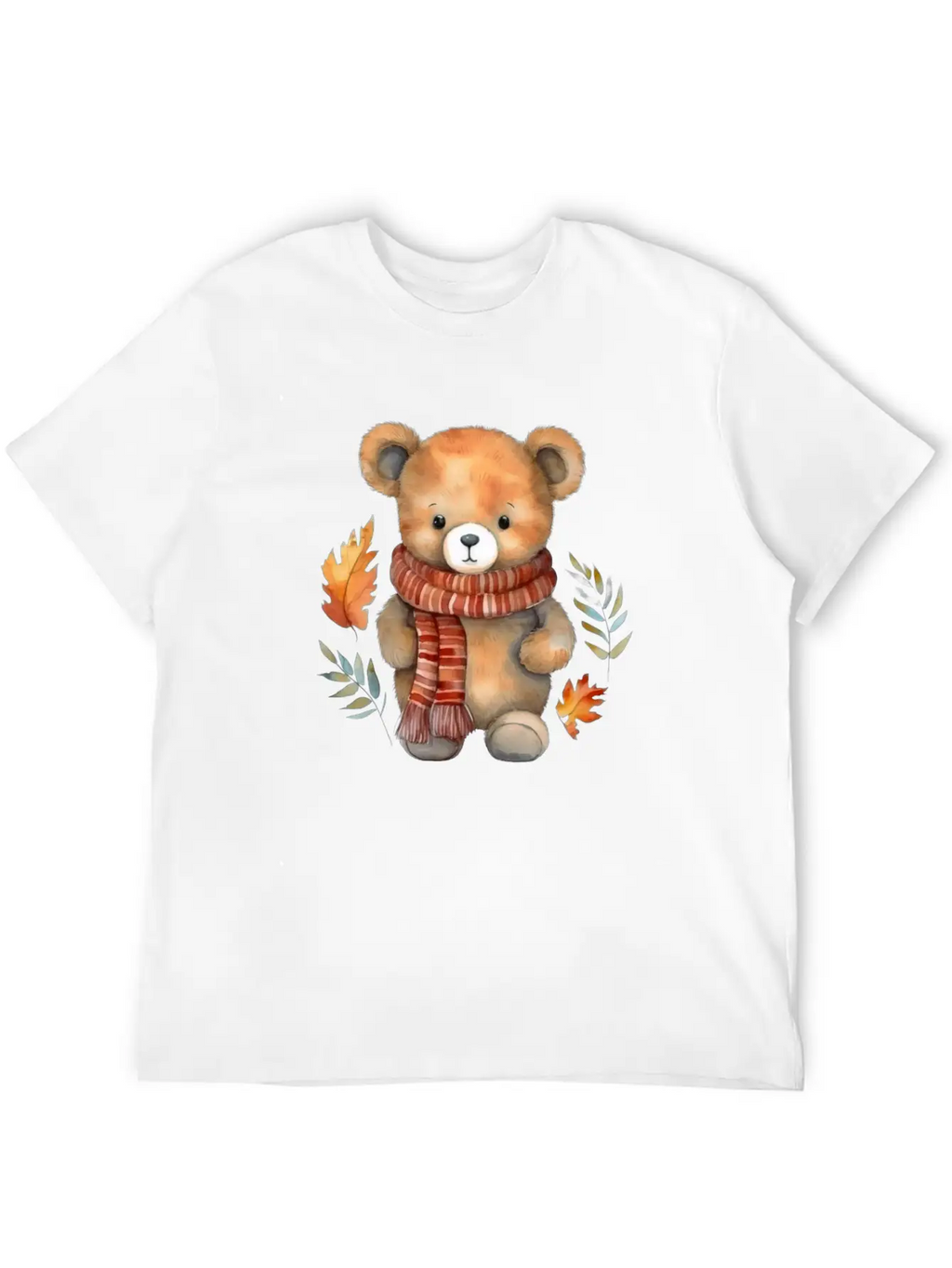 Bear Teddy Autumn Classic Cotton Tee – Unisex Comfort For Any Season