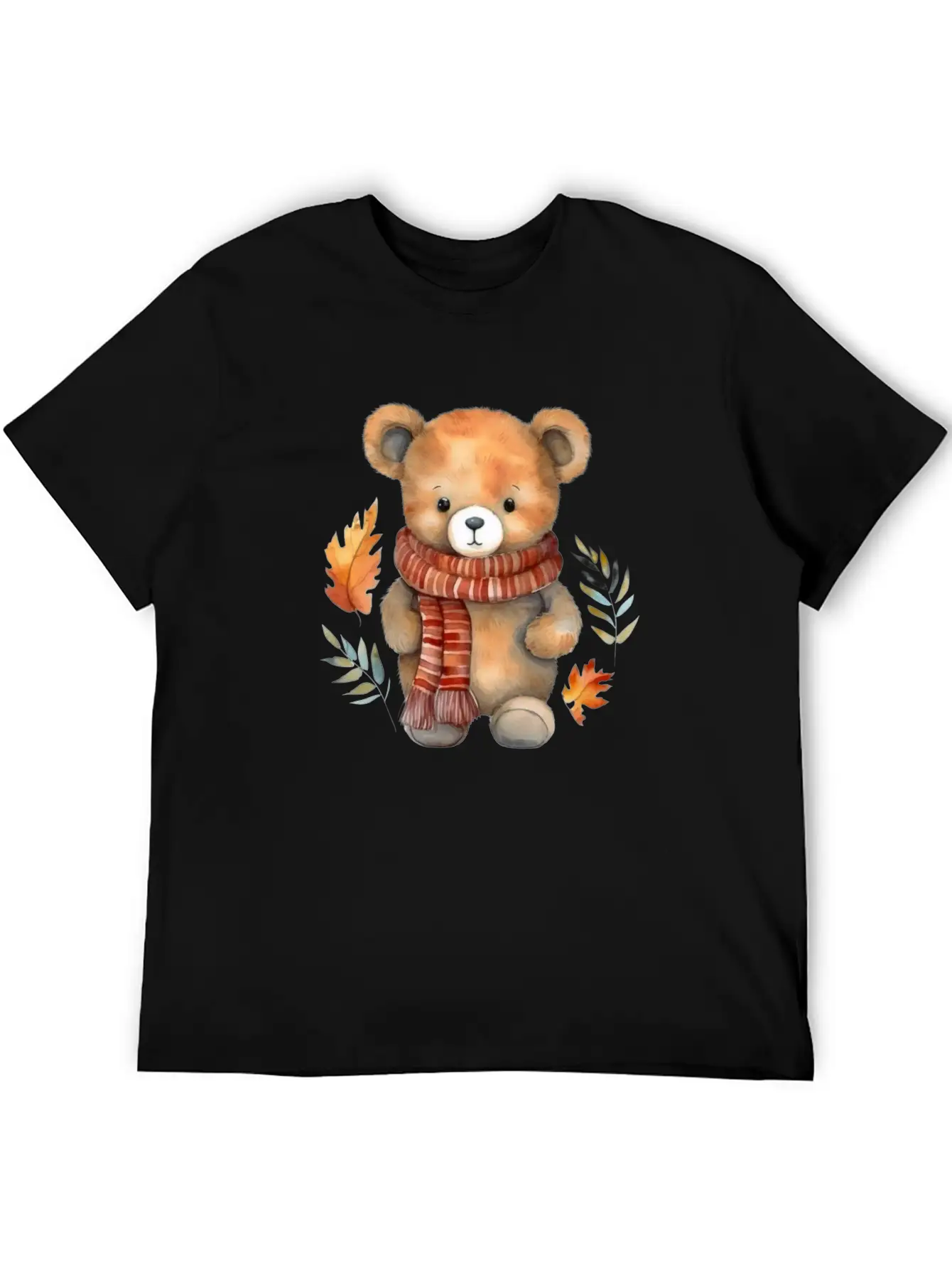 Bear Teddy Autumn Classic Cotton Tee – Unisex Comfort For Any Season