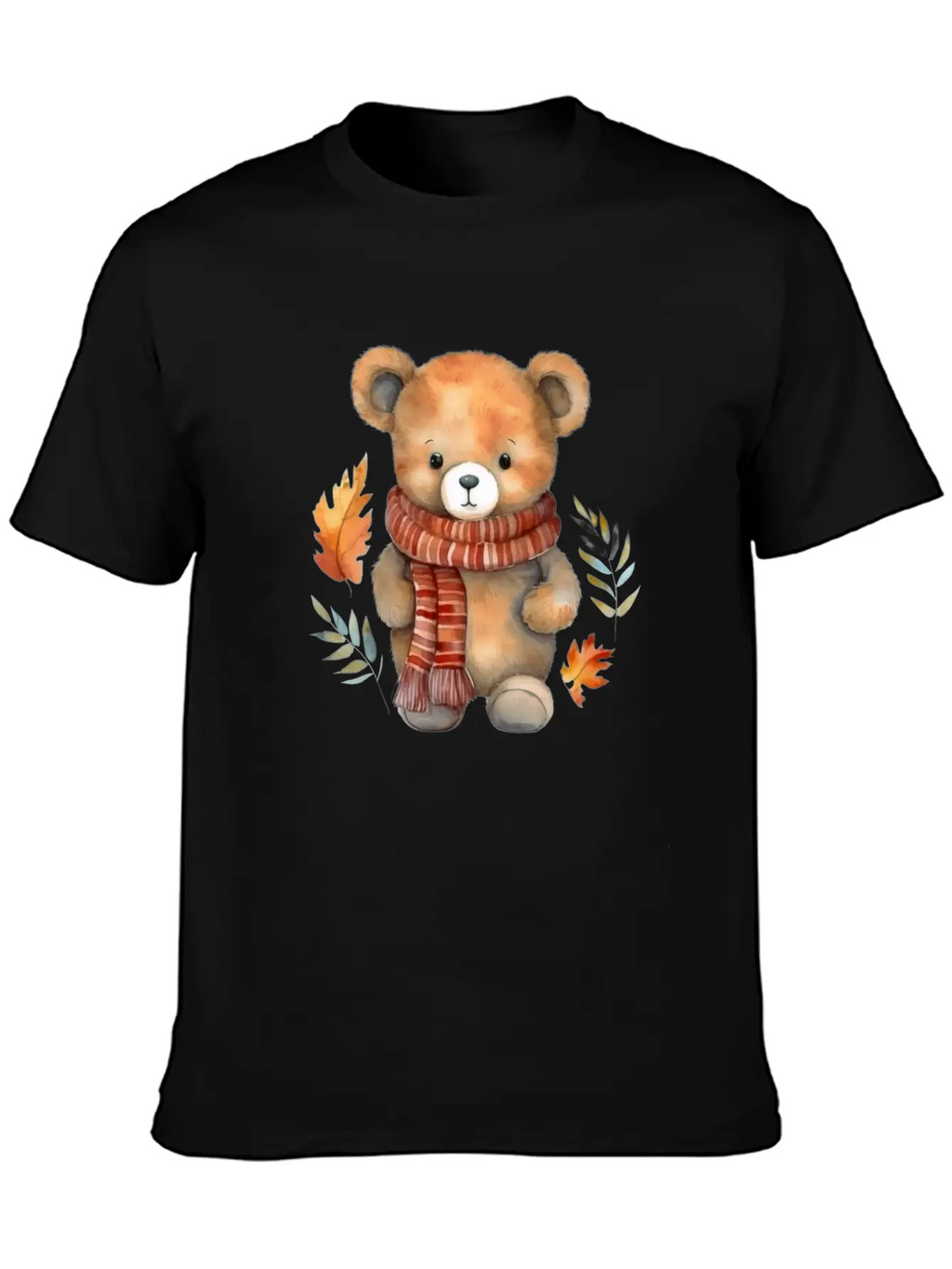Bear Teddy Autumn Classic Cotton Tee – Unisex Comfort For Any Season