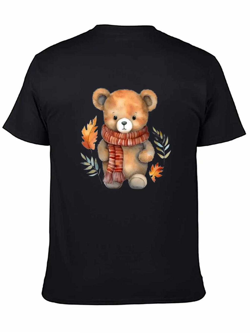 Bear Teddy Autumn Classic Cotton Tee – Unisex Comfort For Any Season