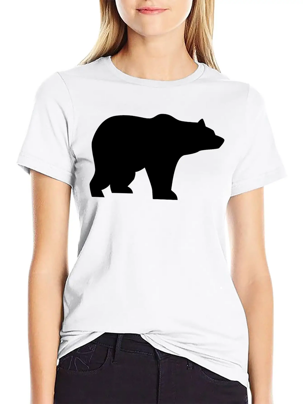 Bear, Wildlife, Animals Breathable Graphic T-Shirt – Perfect For Casual Days