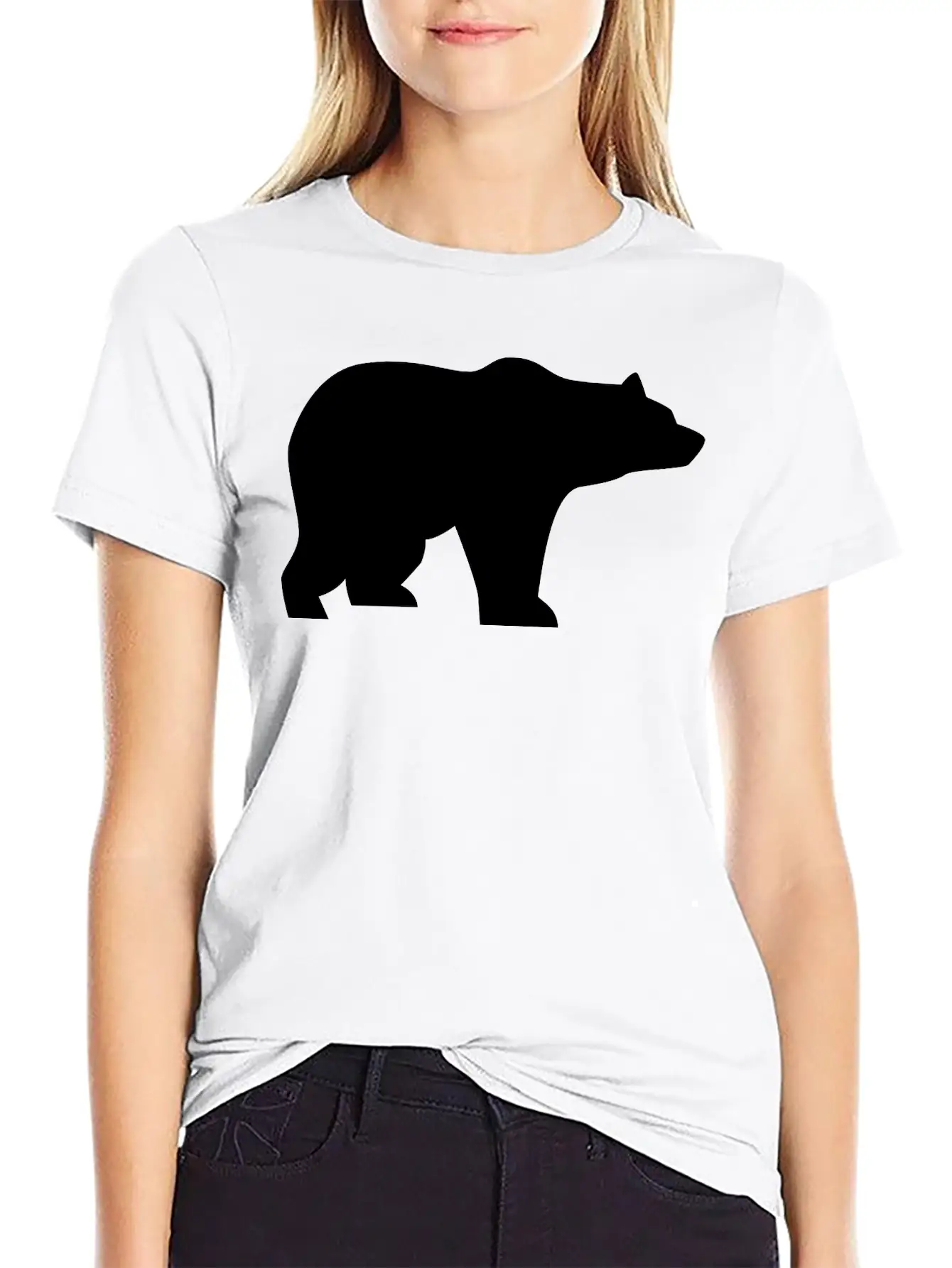 Bear, Wildlife, Animals Breathable Graphic T-Shirt – Perfect For Casual Days