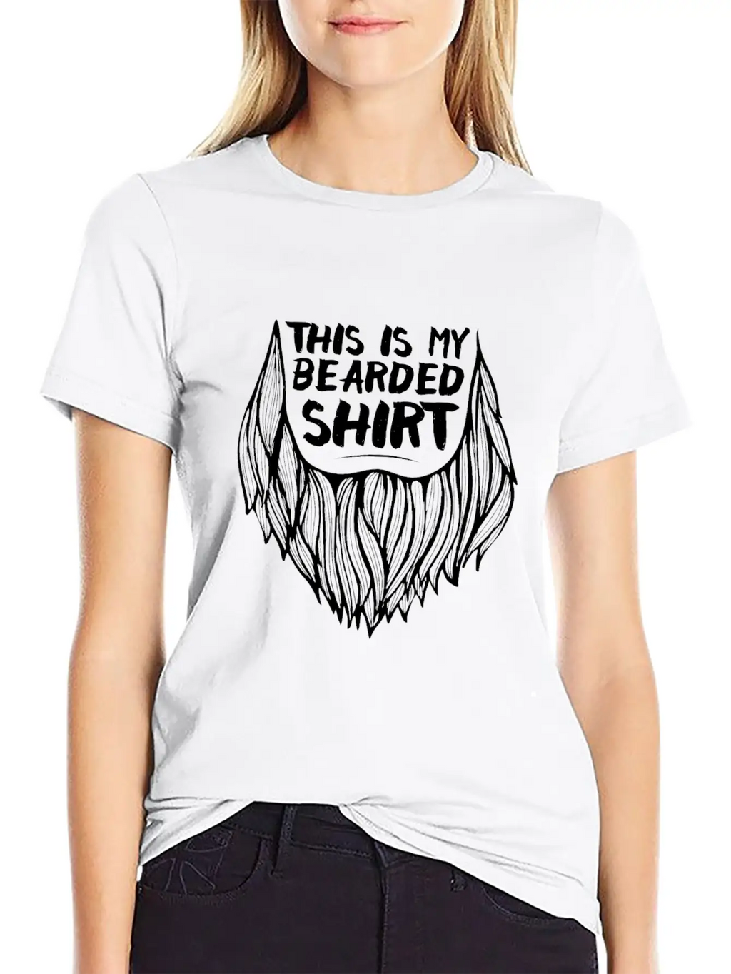 Beard Tshirt Beard Breathable Soft Cotton T-Shirt – Timeless Casual Look
