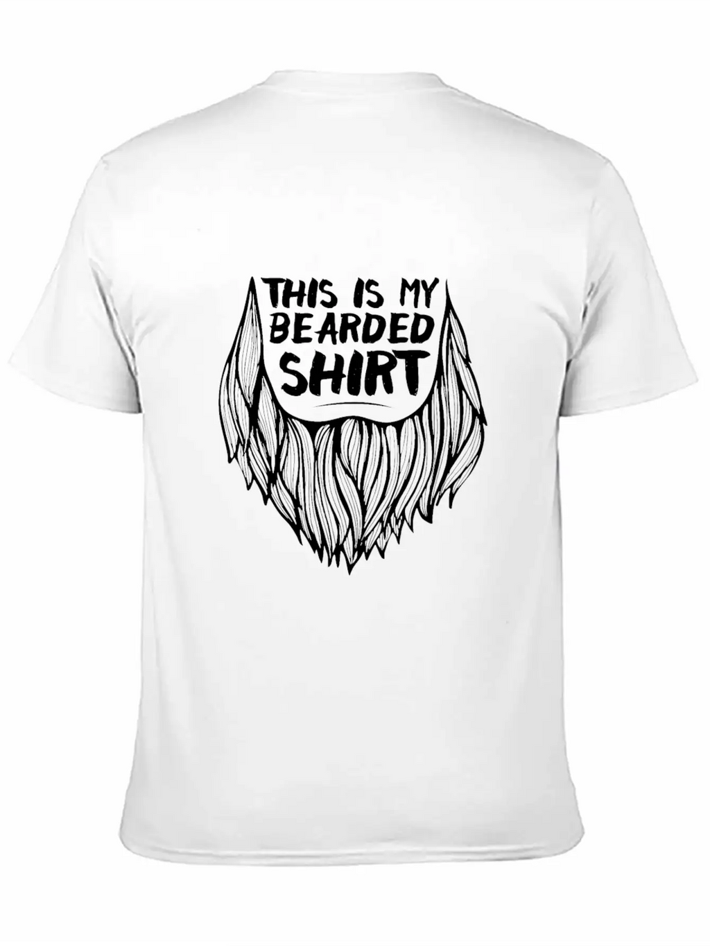 Beard Tshirt Beard Breathable Soft Cotton T-Shirt – Timeless Casual Look