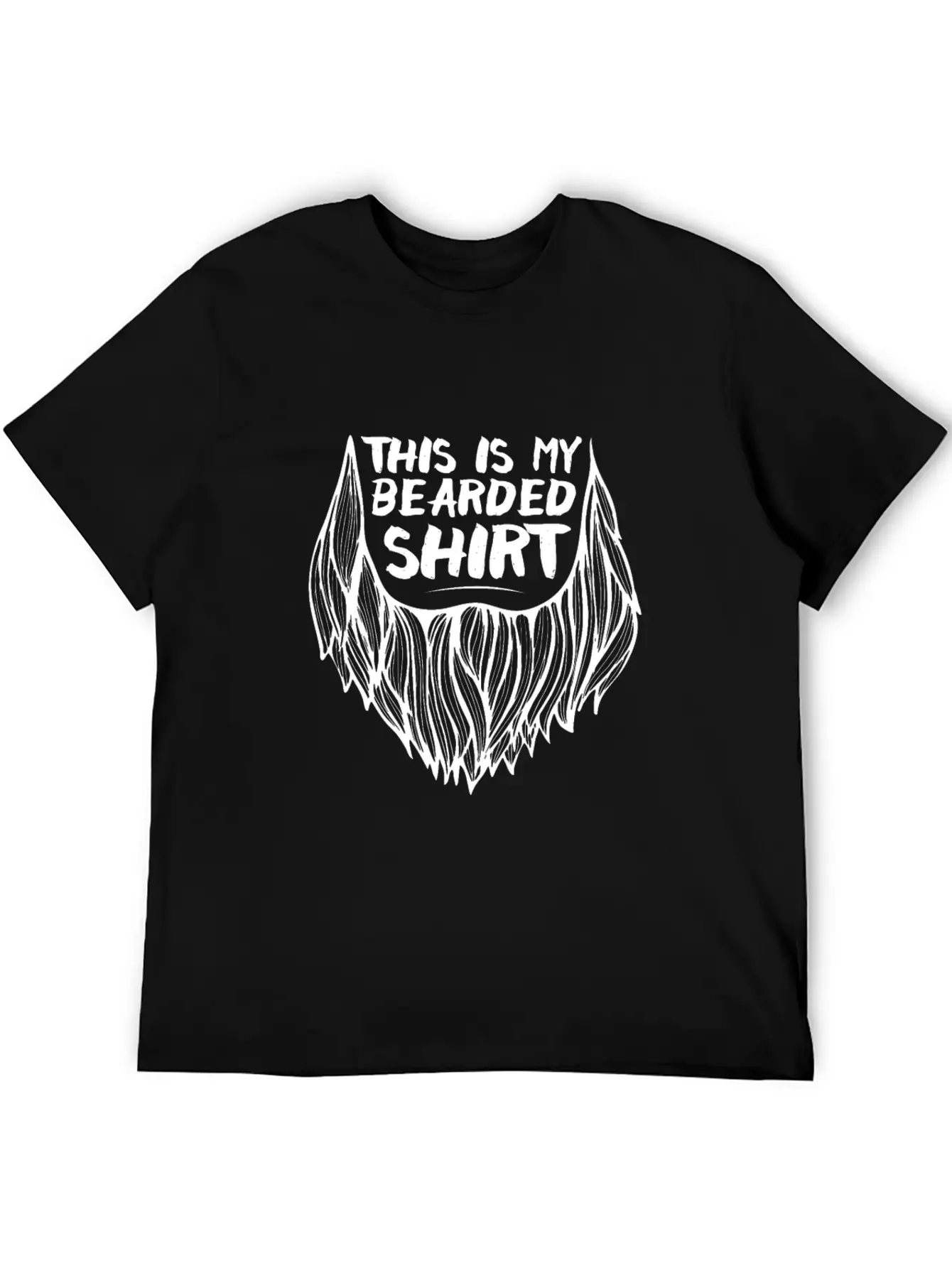 Beard Tshirt Beard Breathable Soft Cotton T-Shirt – Timeless Casual Look