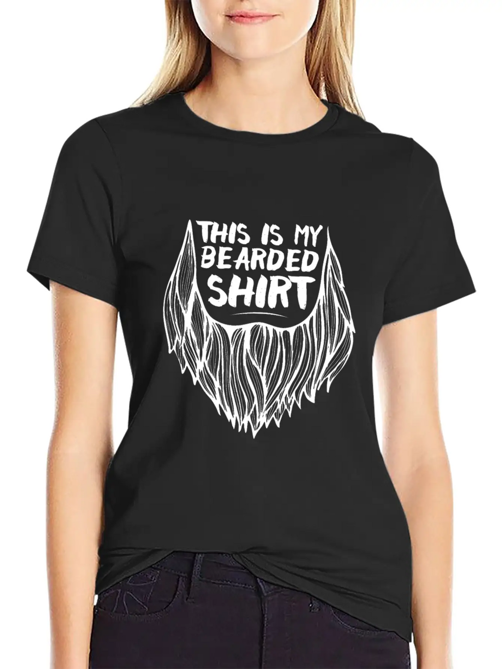 Beard Tshirt Beard Breathable Soft Cotton T-Shirt – Timeless Casual Look