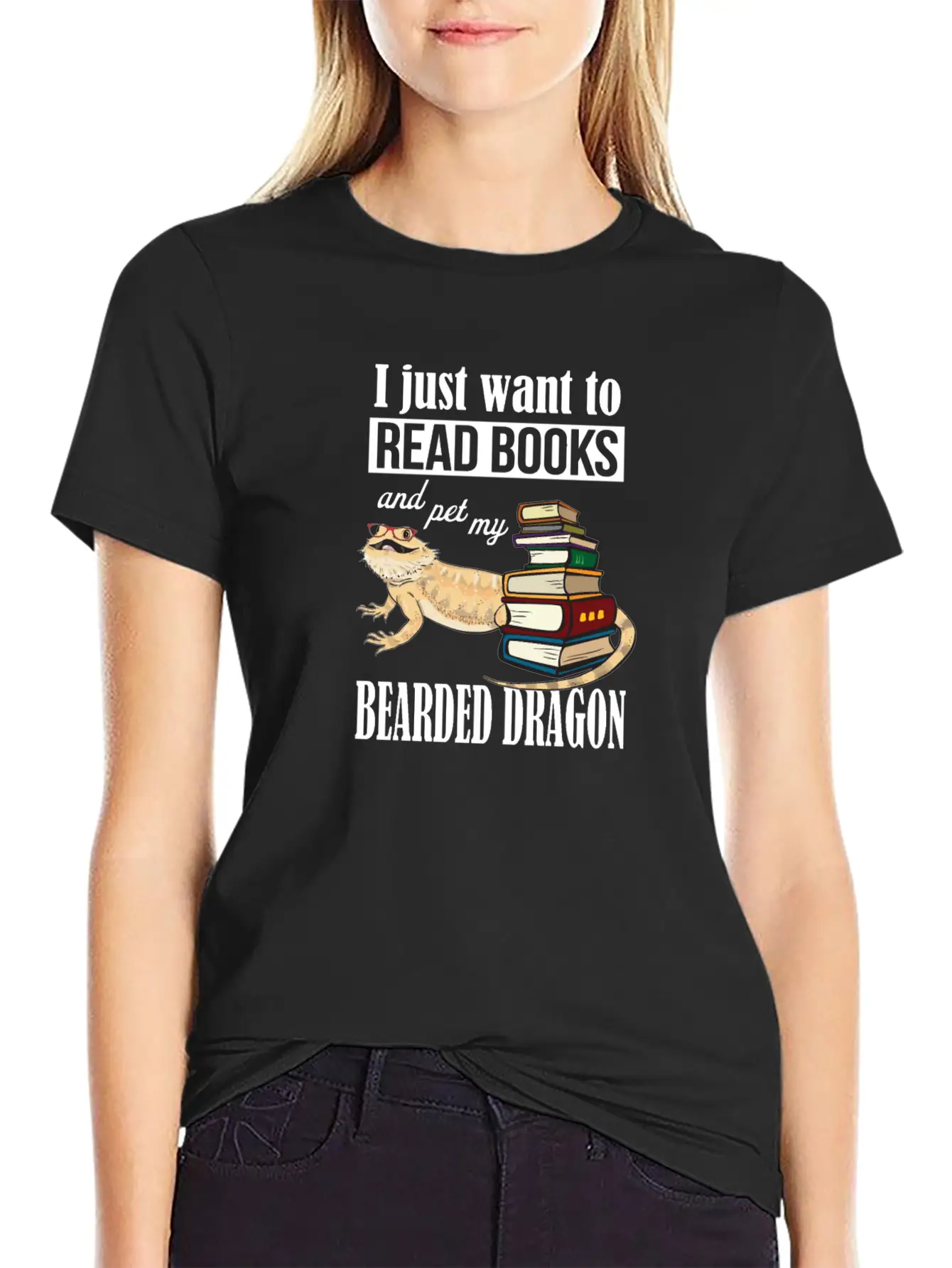 Bearded Dragon Breathable Graphic T-Shirt – Perfect For Casual Days