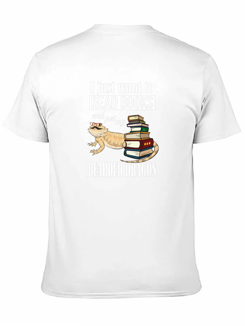 Bearded Dragon Breathable Graphic T-Shirt – Perfect For Casual Days