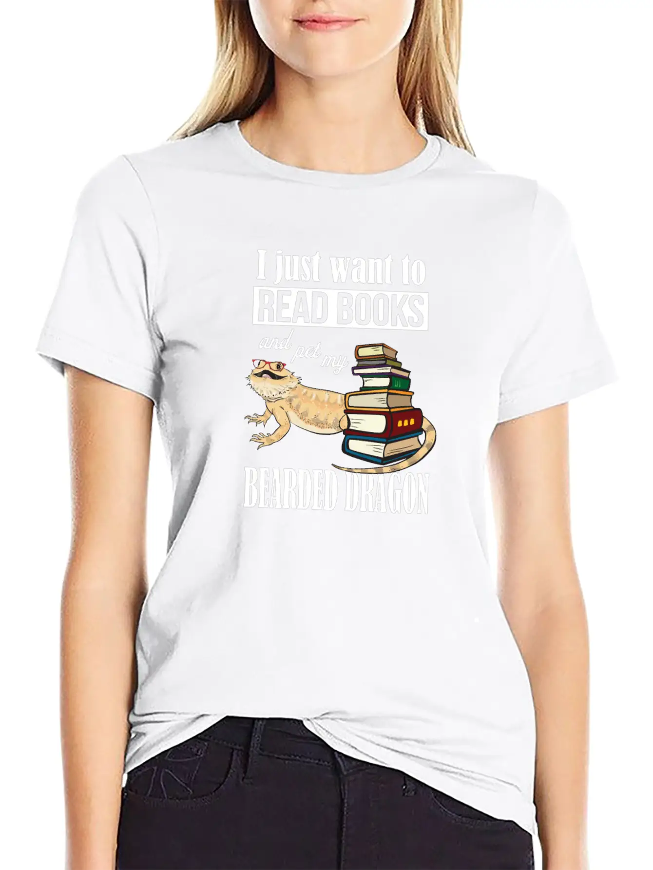 Bearded Dragon Breathable Graphic T-Shirt – Perfect For Casual Days