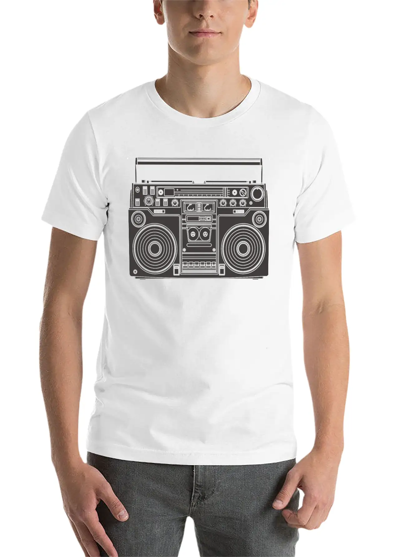 Beat Box Breathable Soft Cotton T-Shirt – Timeless Casual Look