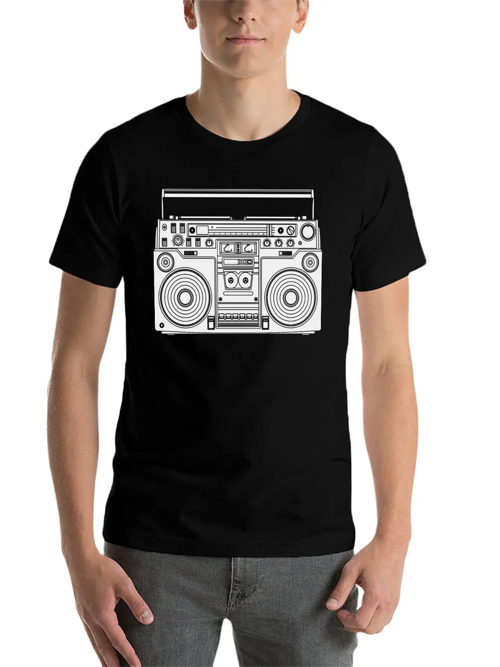 Beat Box Breathable Soft Cotton T-Shirt – Timeless Casual Look