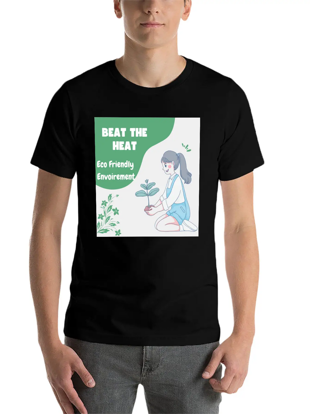 Beat The Heat Classic Cotton Tee – Unisex Comfort For Any Season