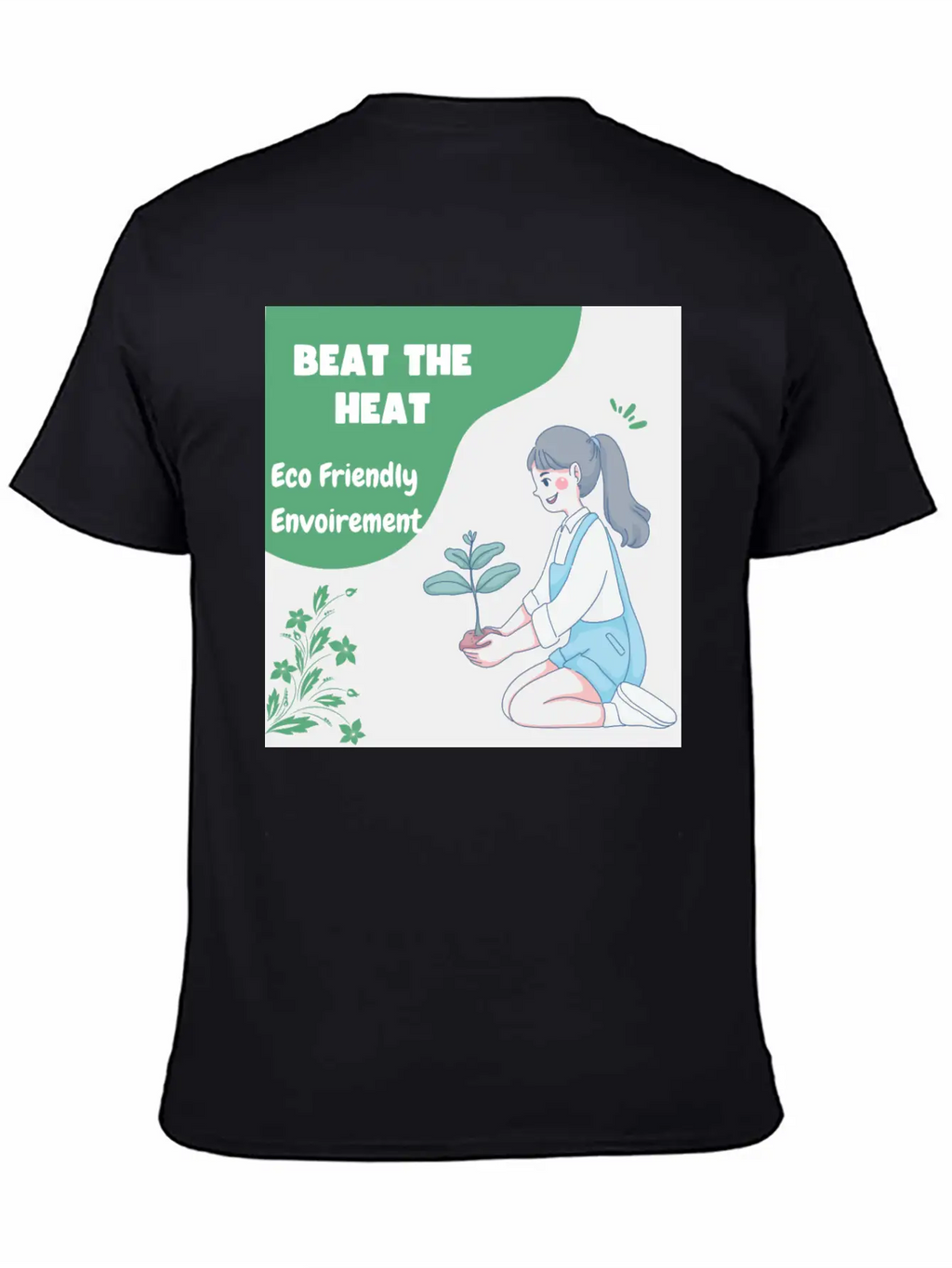 Beat The Heat Classic Cotton Tee – Unisex Comfort For Any Season