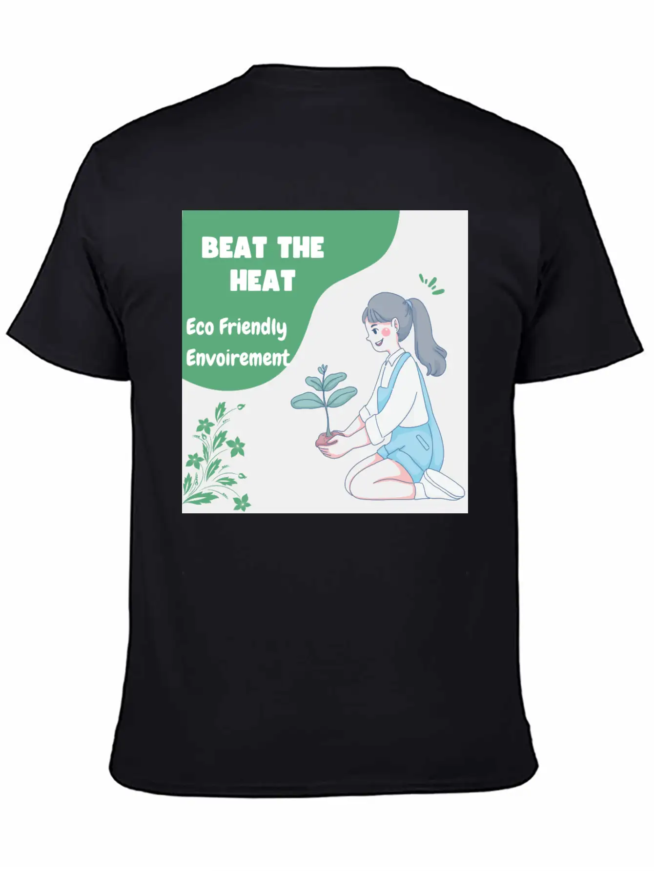 Beat The Heat Classic Cotton Tee – Unisex Comfort For Any Season