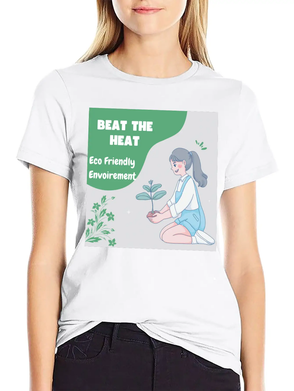 Beat The Heat Classic Cotton Tee – Unisex Comfort For Any Season