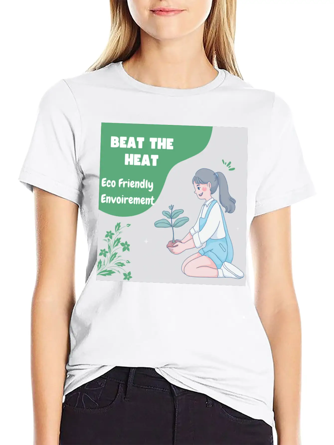 Beat The Heat Classic Cotton Tee – Unisex Comfort For Any Season