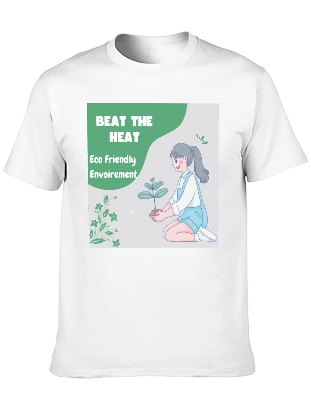 Beat The Heat Classic Cotton Tee – Unisex Comfort For Any Season