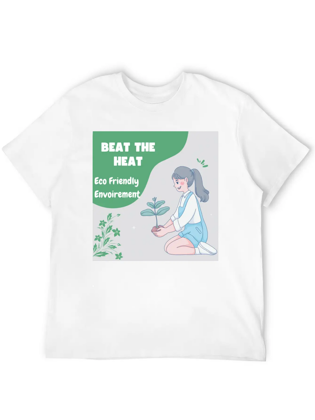 Beat The Heat Classic Cotton Tee – Unisex Comfort For Any Season