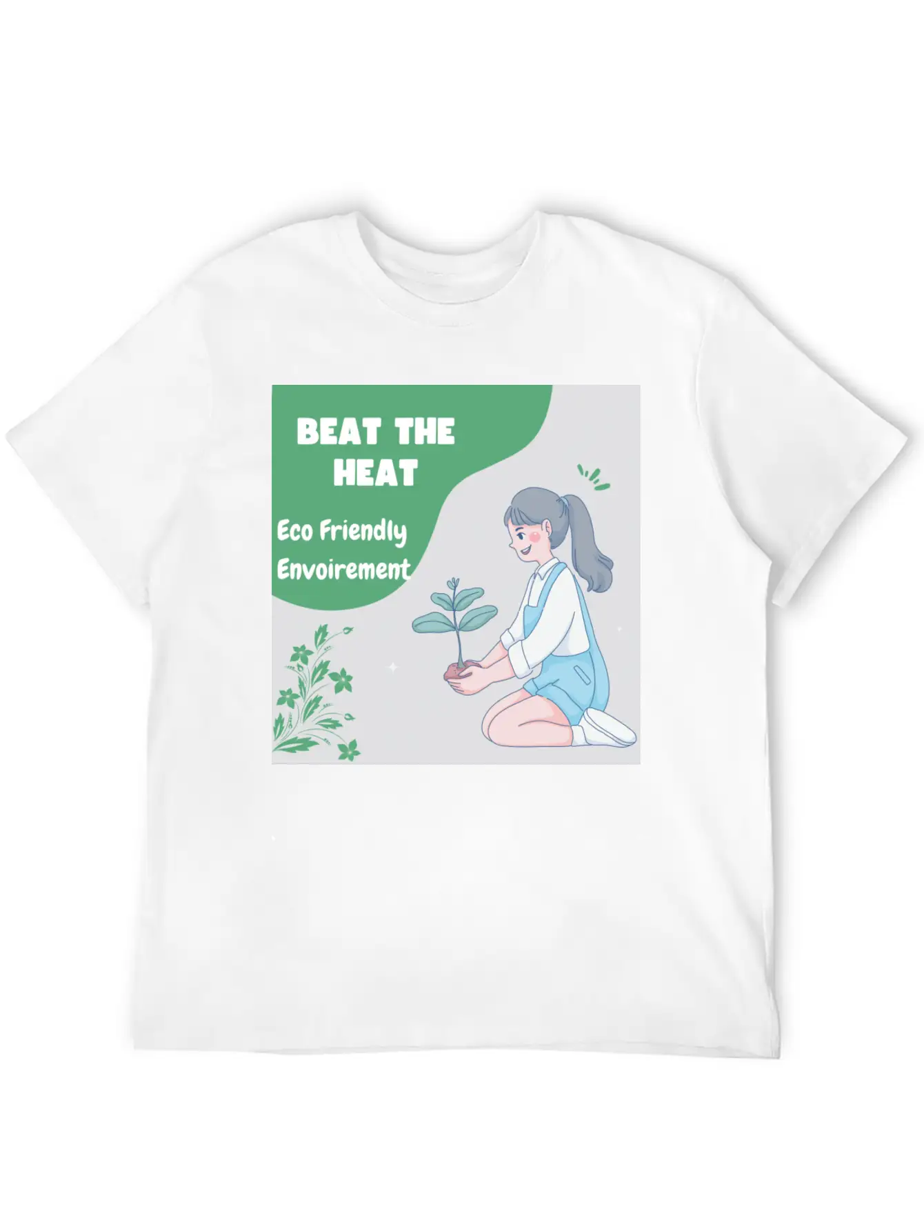 Beat The Heat Classic Cotton Tee – Unisex Comfort For Any Season
