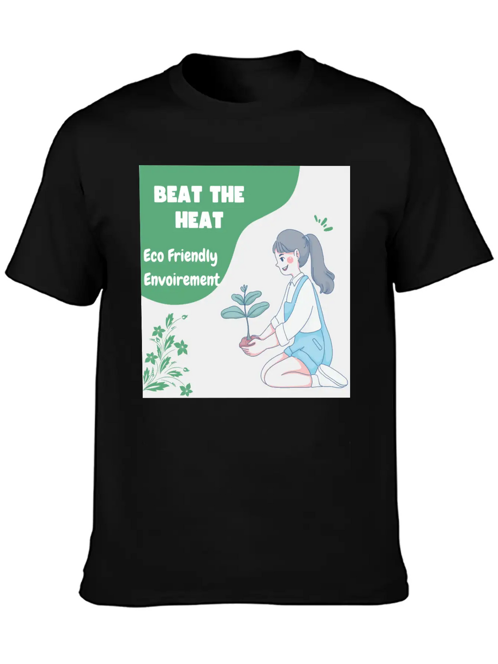 Beat The Heat Classic Cotton Tee – Unisex Comfort For Any Season
