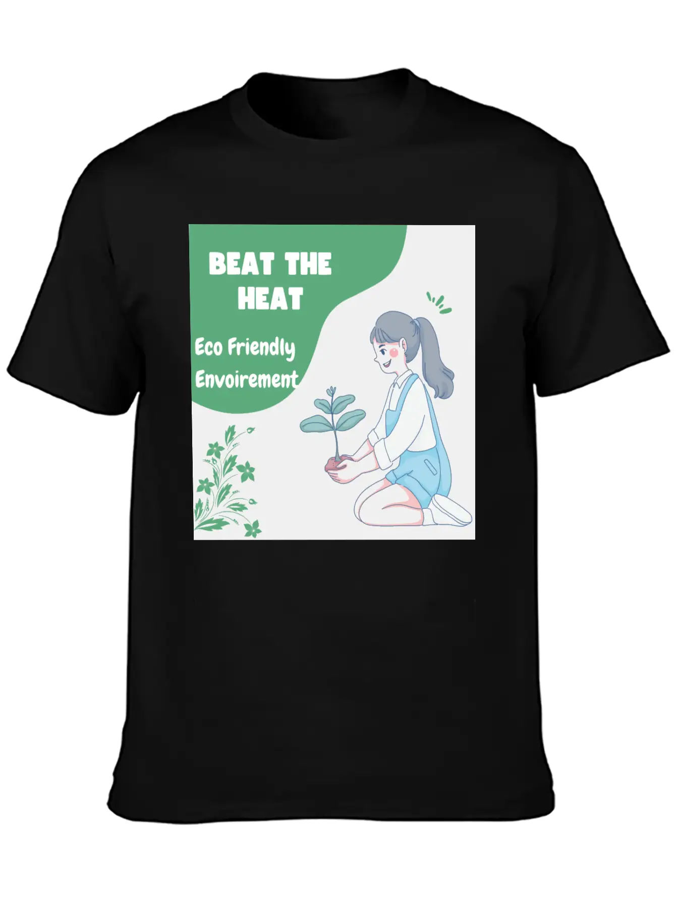 Beat The Heat Classic Cotton Tee – Unisex Comfort For Any Season