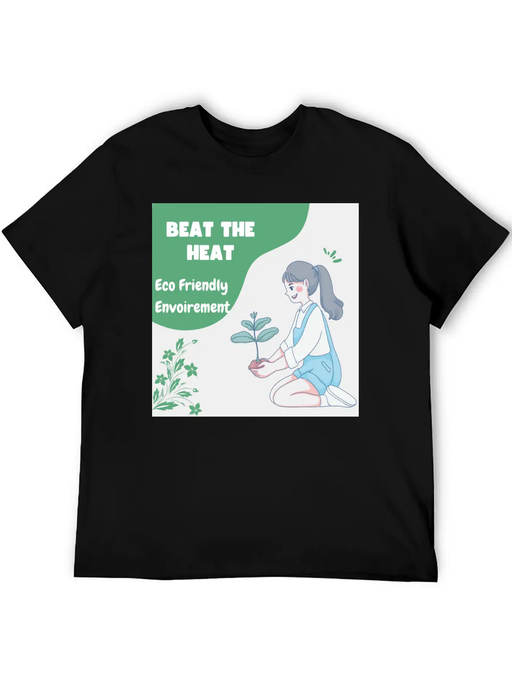 Beat The Heat Classic Cotton Tee – Unisex Comfort For Any Season