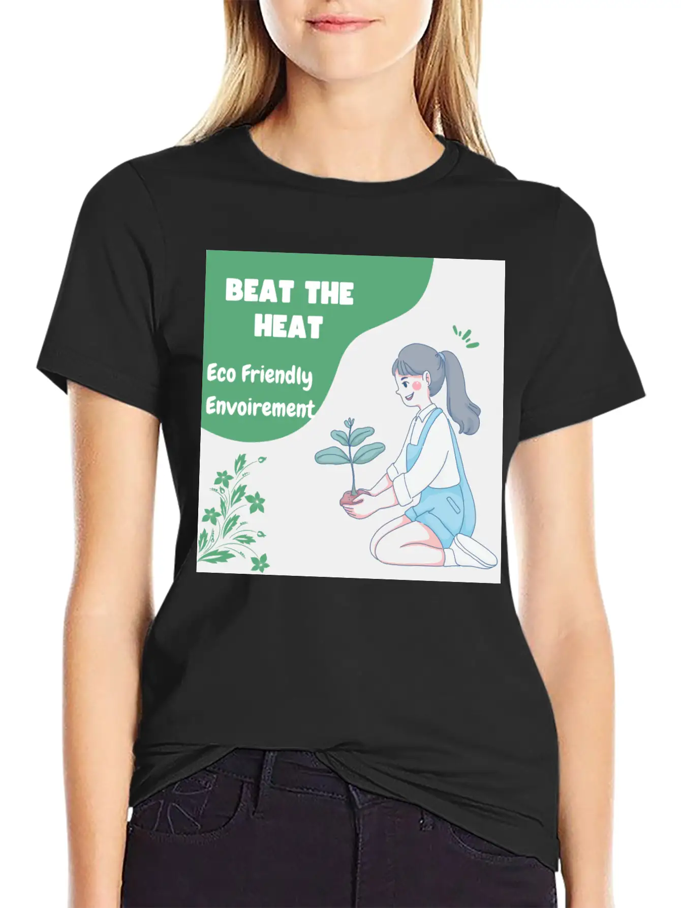 Beat The Heat Classic Cotton Tee – Unisex Comfort For Any Season